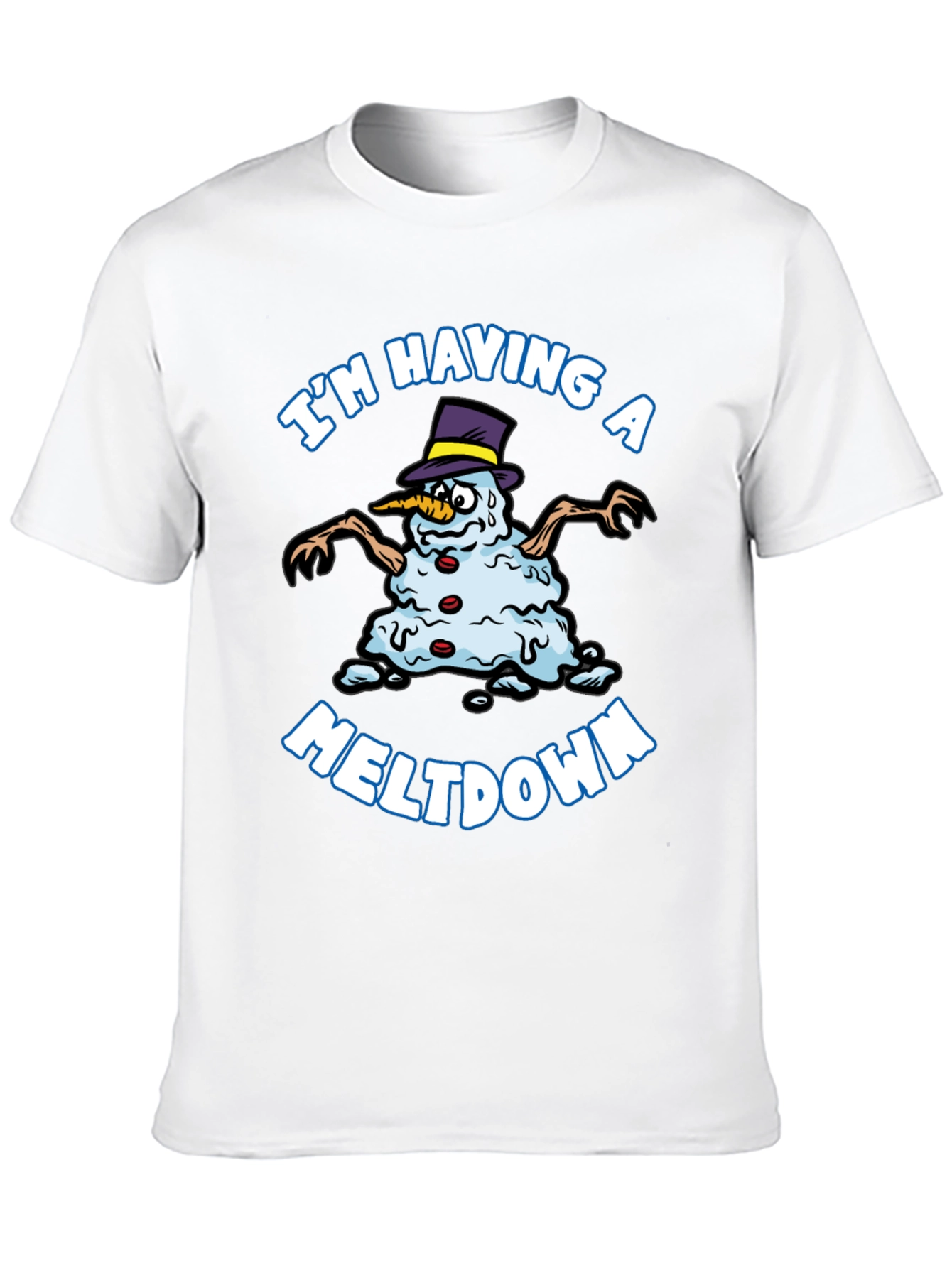 Meltdown Snowman Graphic Tee