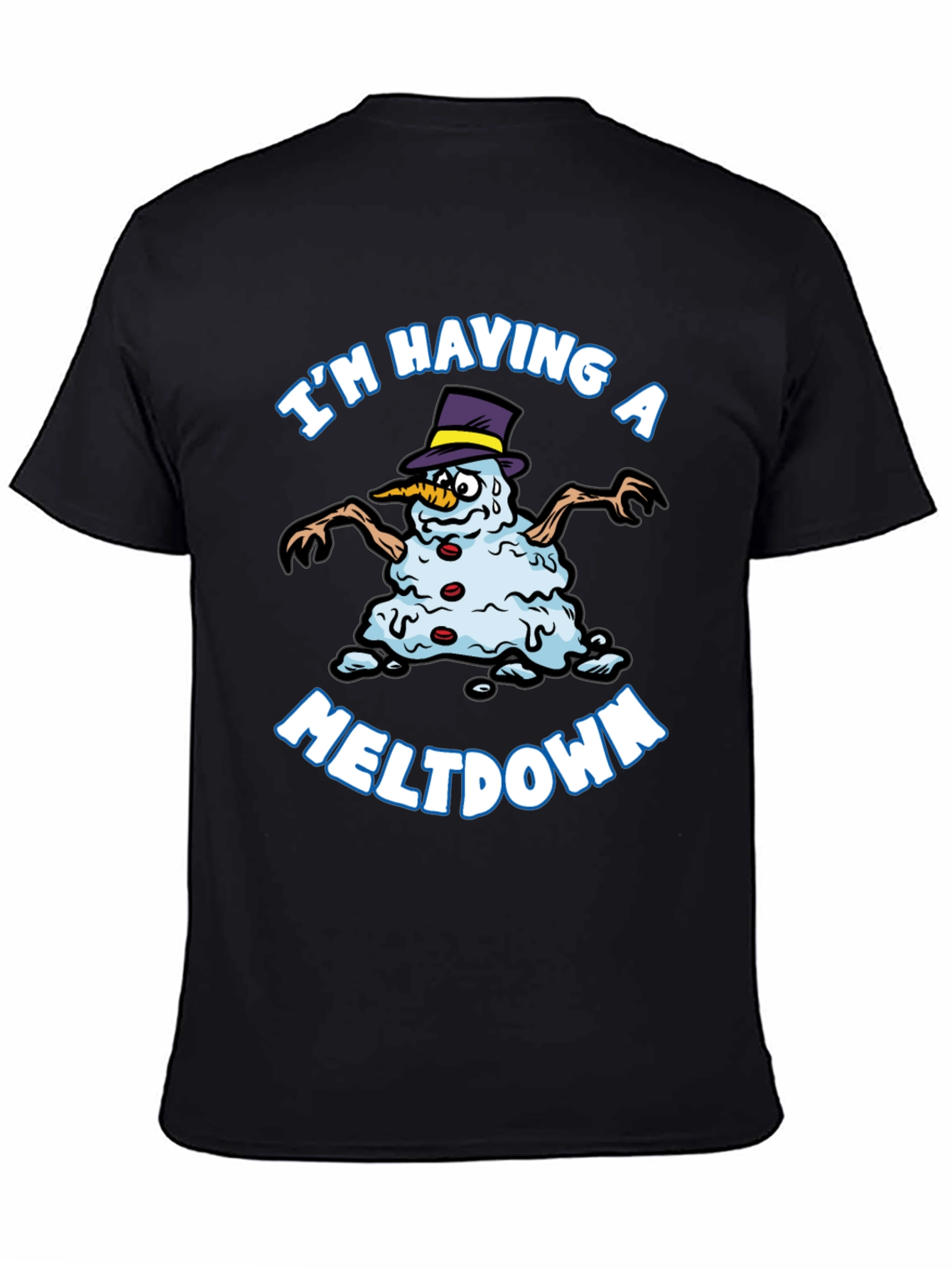 Meltdown Snowman Graphic Tee