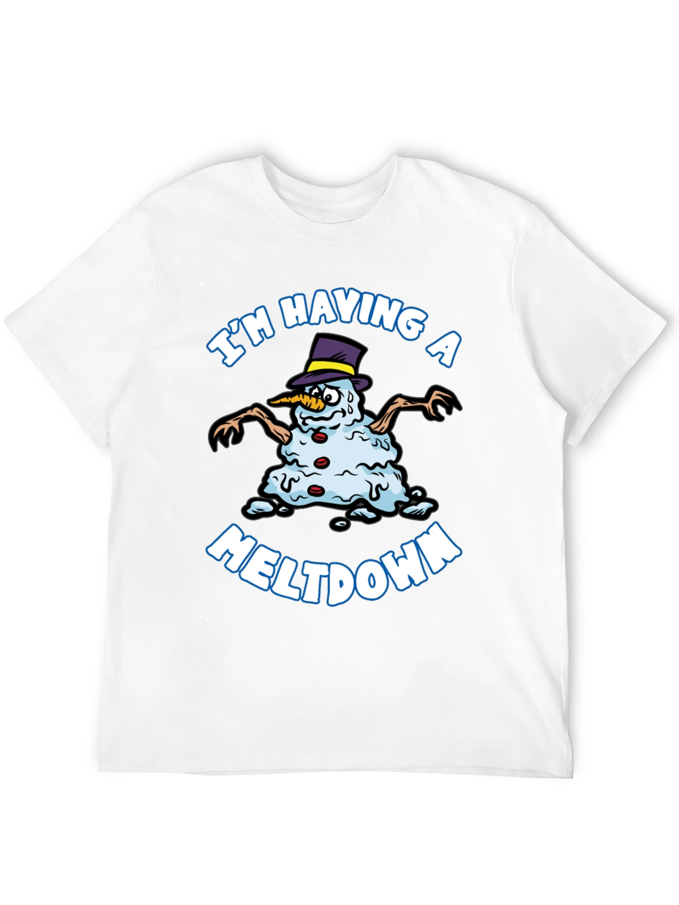 Meltdown Snowman Graphic Tee