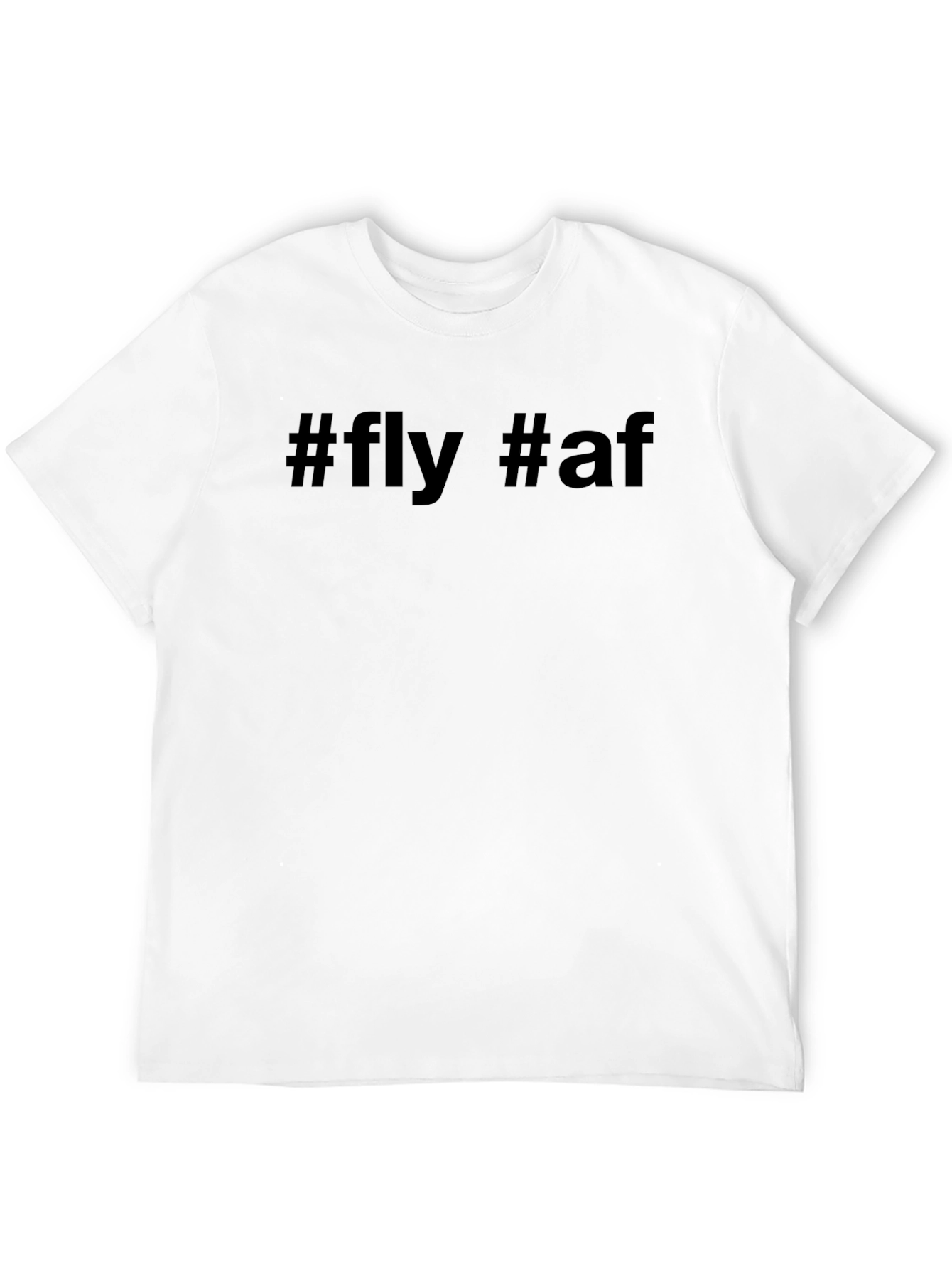 Fly AF Graphic Tee - Mens Black T-Shirt