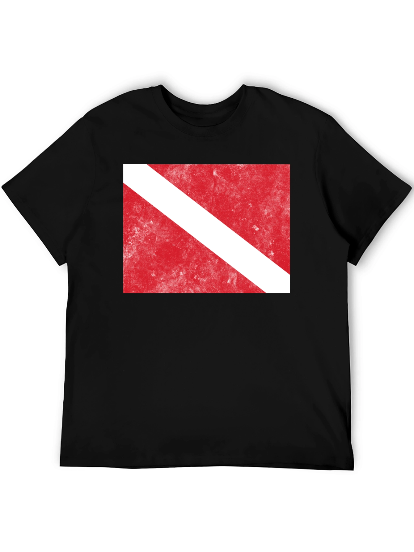 Diver Down Flag Graphic Tee - Scuba Diving Shirt