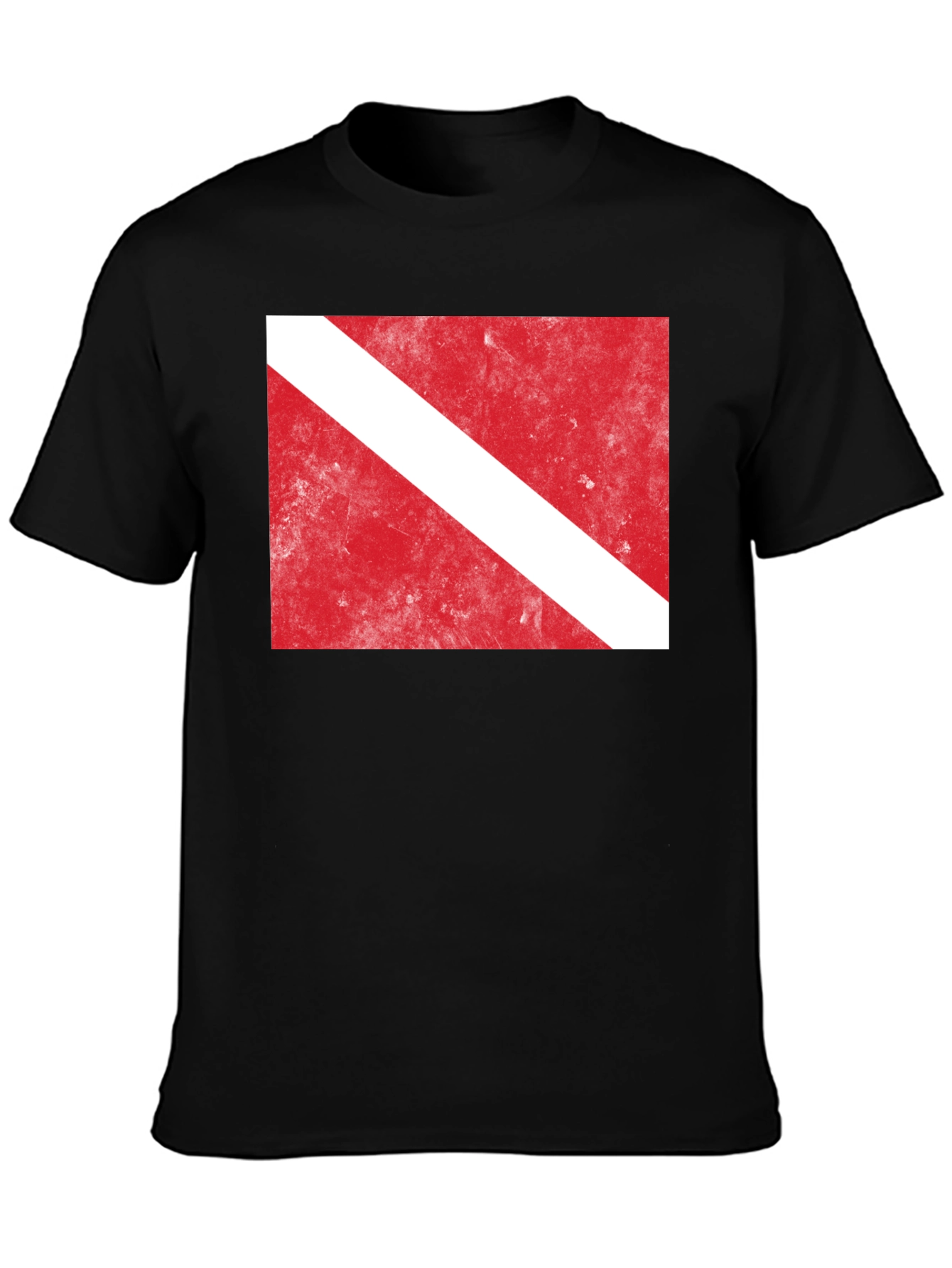 Diver Down Flag Graphic Tee - Scuba Diving Shirt
