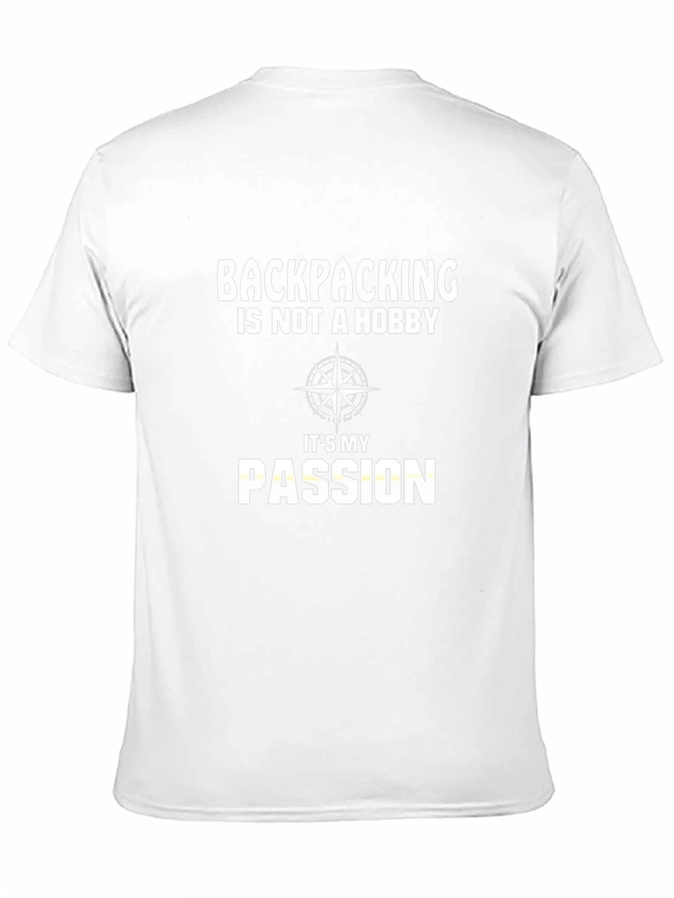 Backpacking Passion T-Shirt - Black