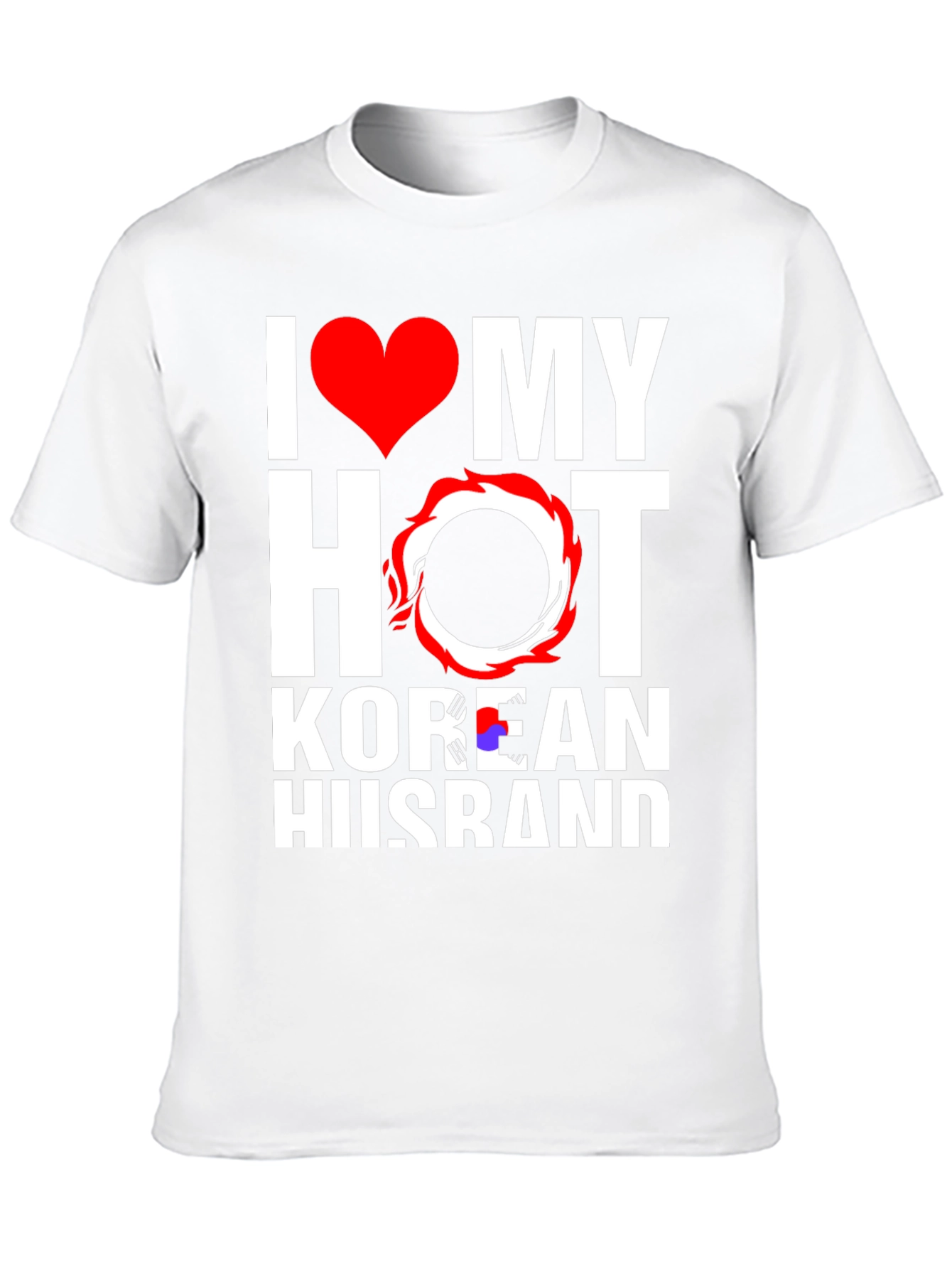 I Heart My Hot Korean Husband T-Shirt
