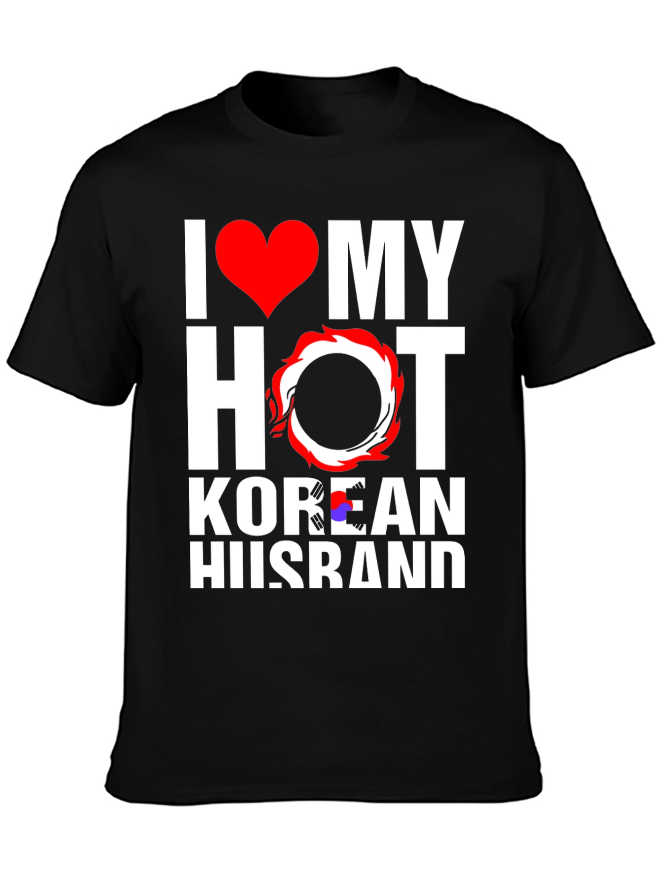 I Heart My Hot Korean Husband T-Shirt