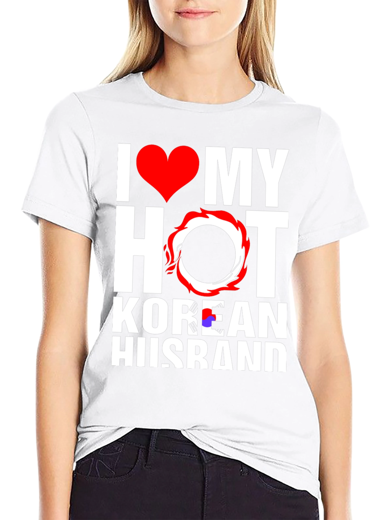 I Heart My Hot Korean Husband T-Shirt