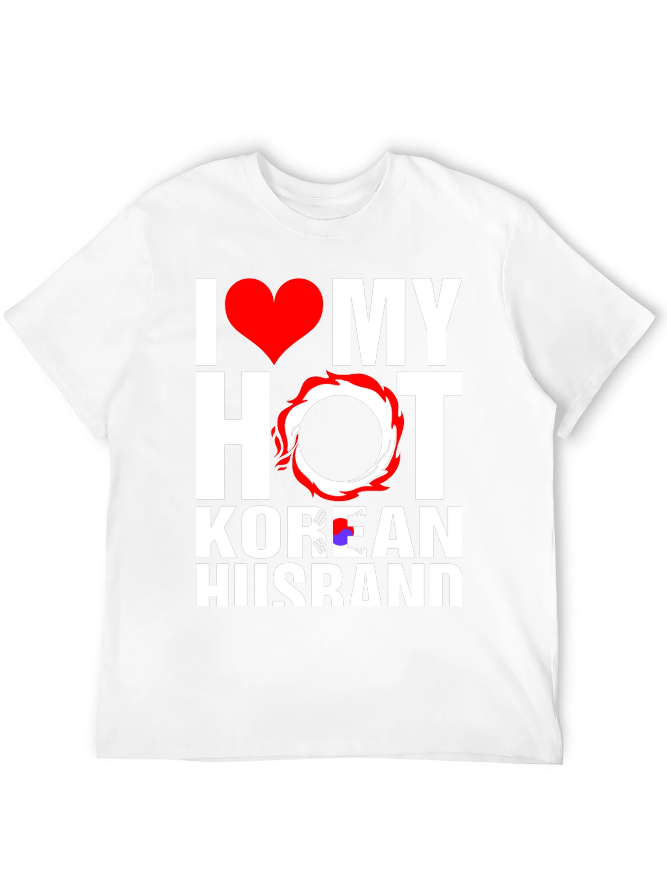 I Heart My Hot Korean Husband T-Shirt
