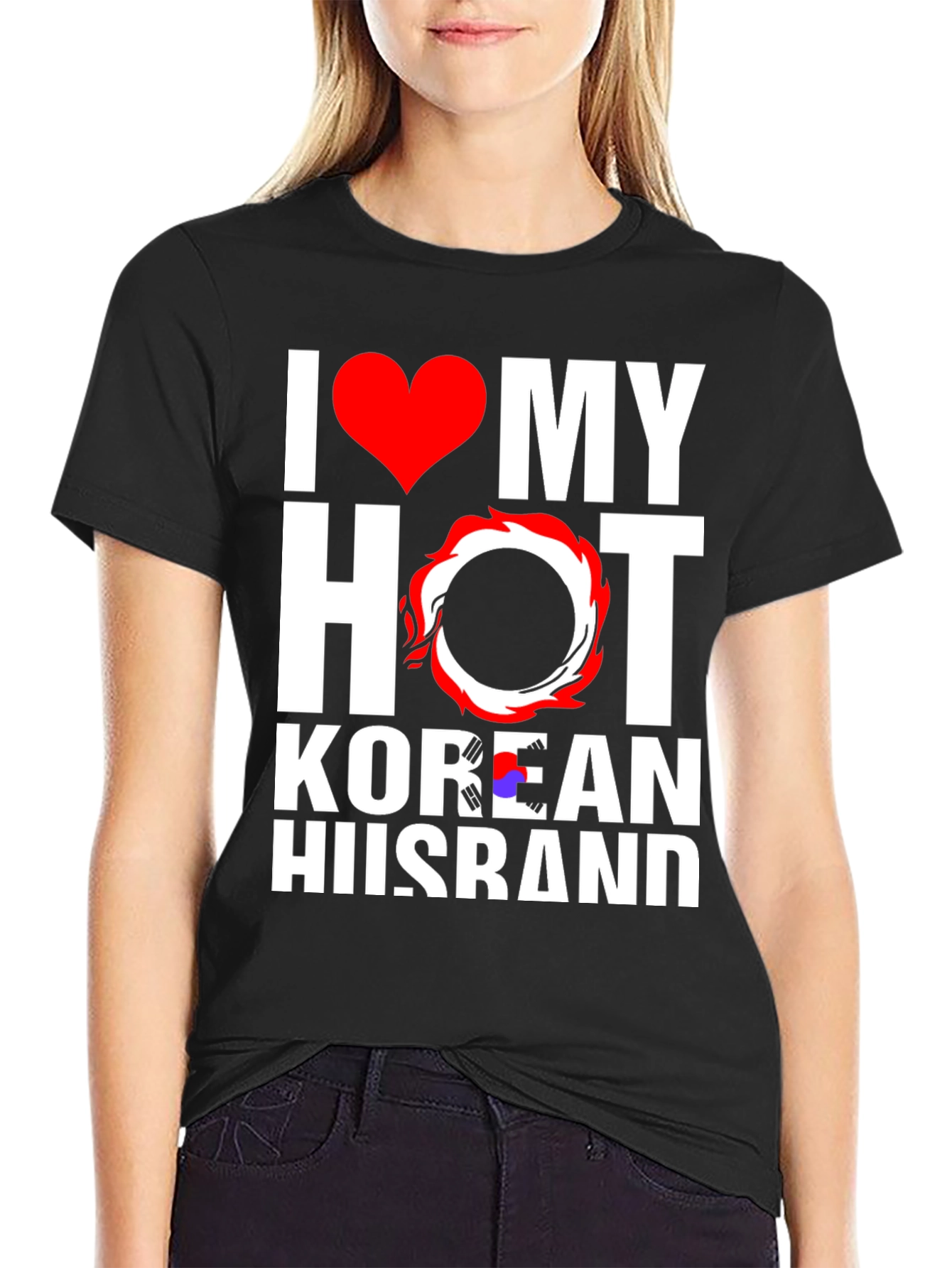 I Heart My Hot Korean Husband T-Shirt