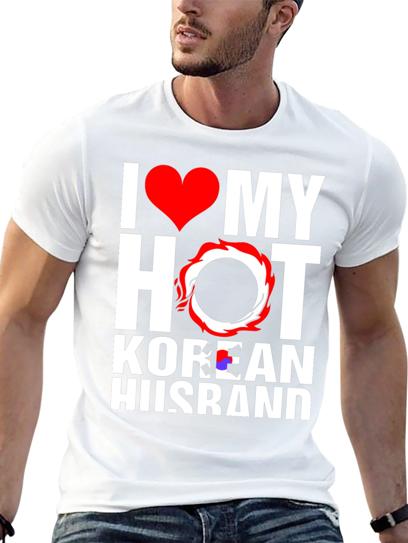 I Heart My Hot Korean Husband T-Shirt