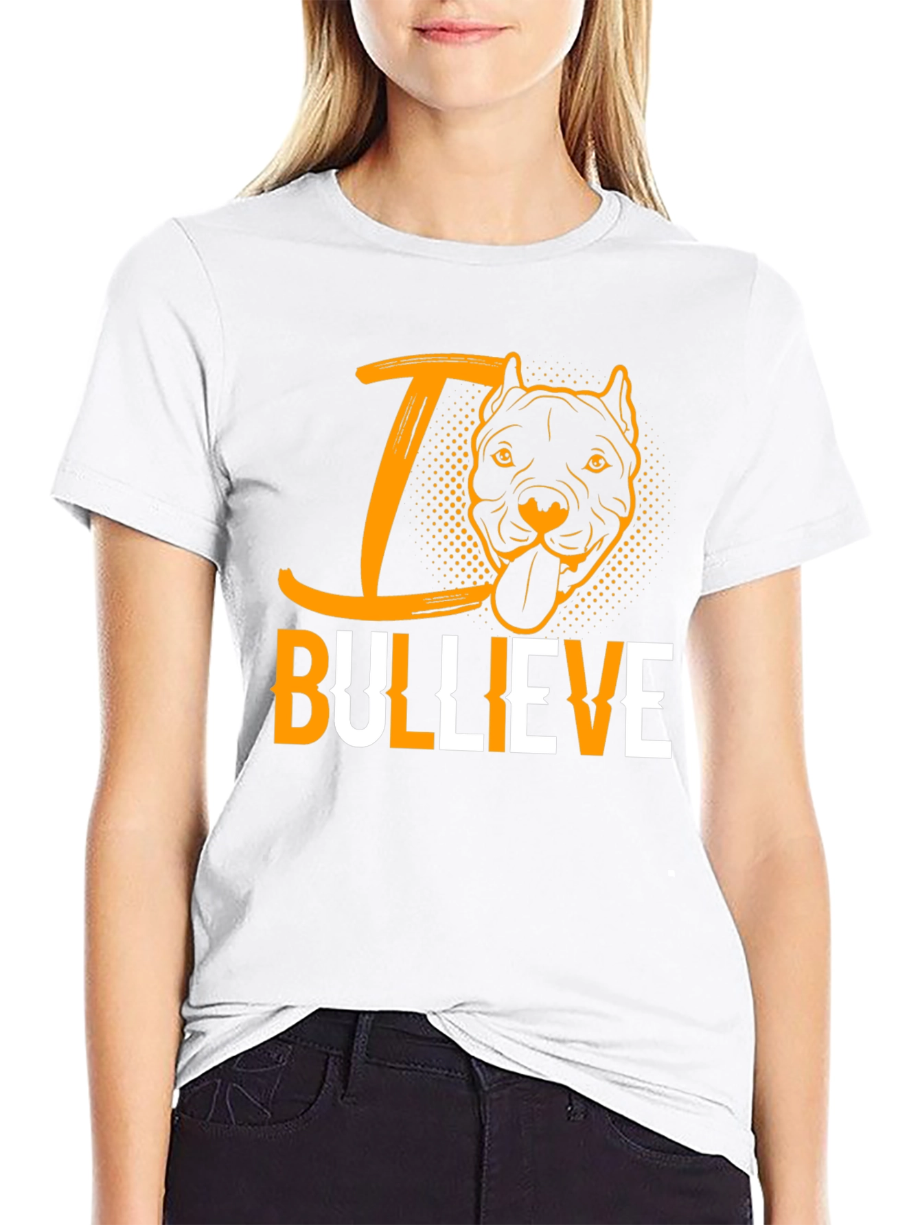 I Bullieve Pitbull T-Shirt - Dog Lover Tee
