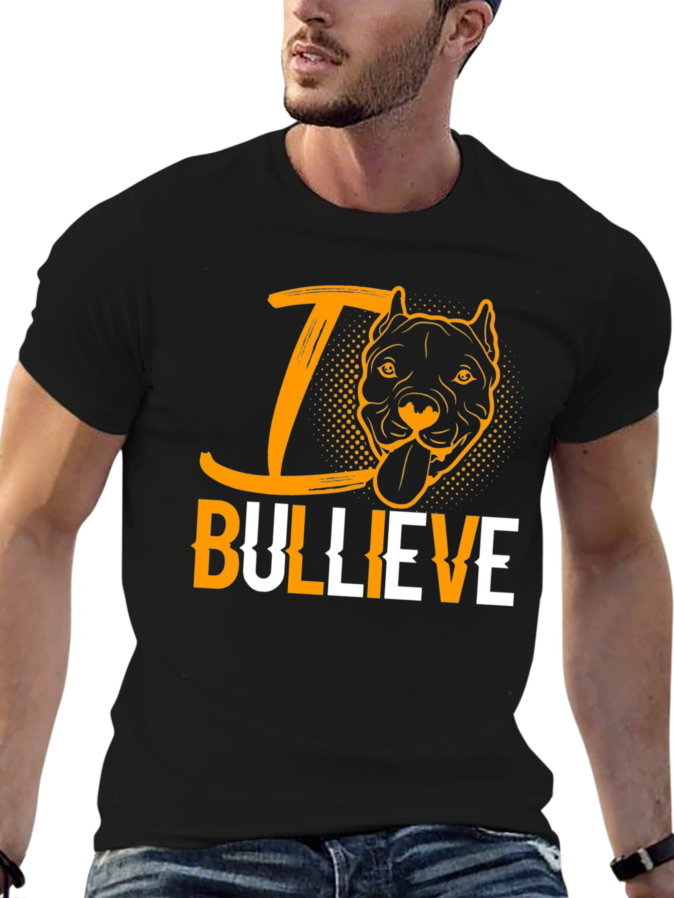 I Bullieve Pitbull T-Shirt - Dog Lover Tee