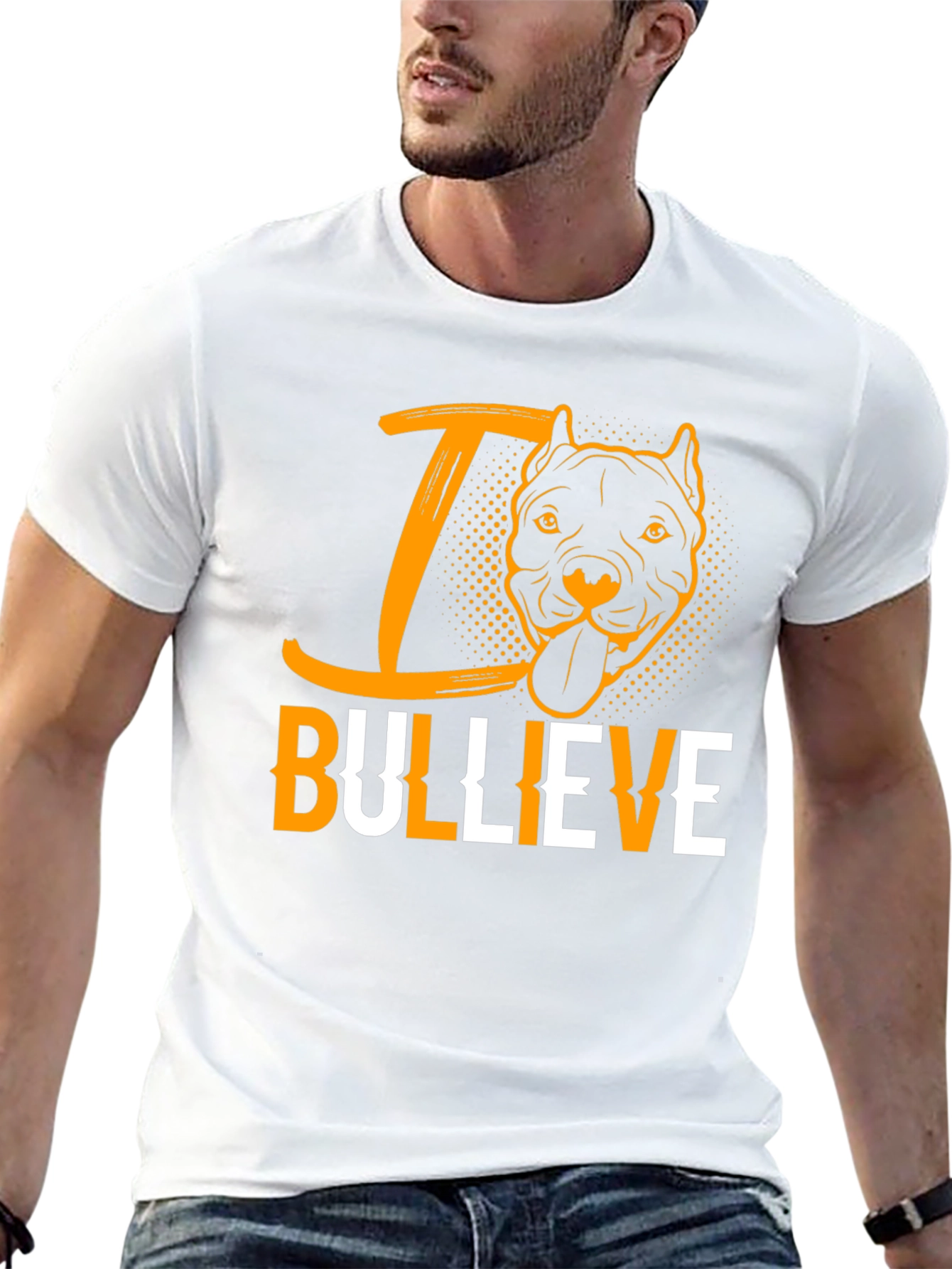 I Bullieve Pitbull T-Shirt - Dog Lover Tee
