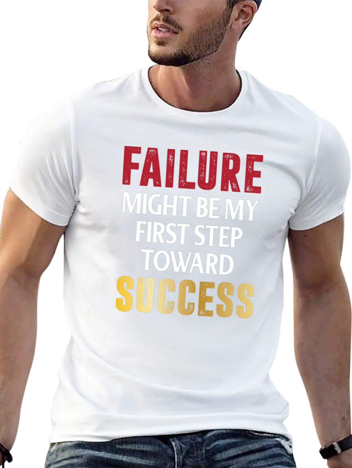 Motivational Graphic Tee - Failure to Success