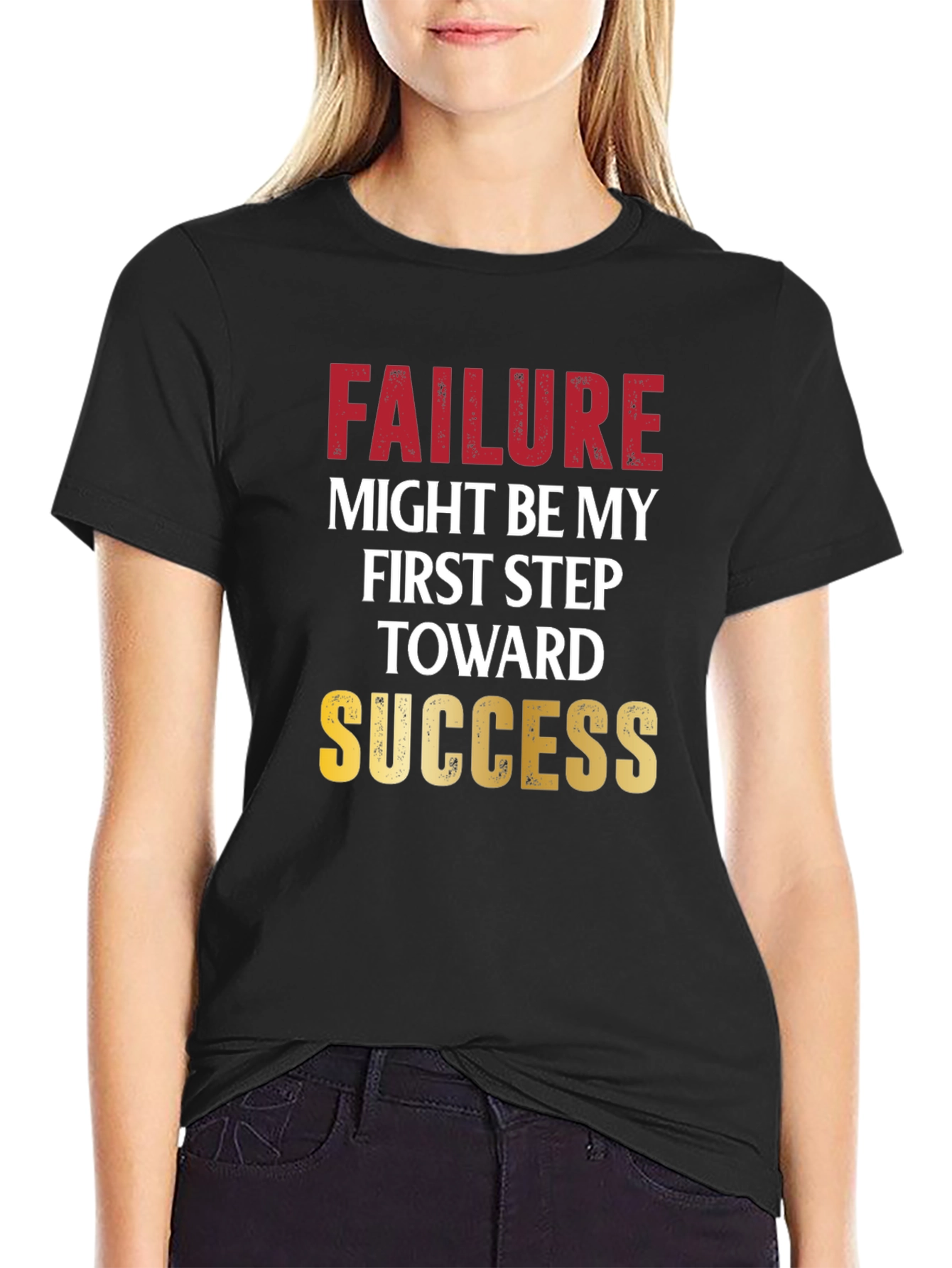 Motivational Graphic Tee - Failure to Success