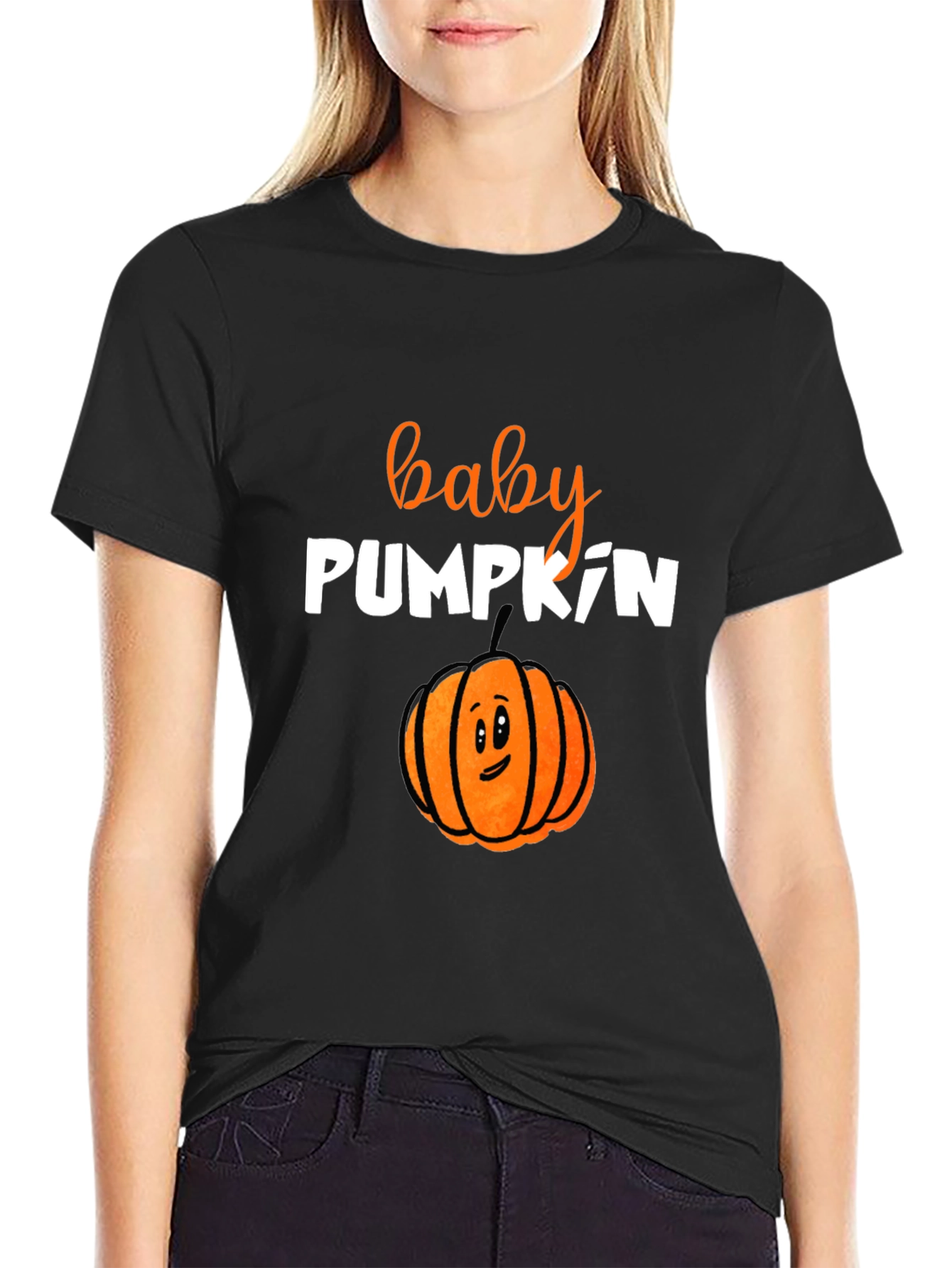 Baby Pumpkin T-Shirt - Cute Fall Pregnancy Tee
