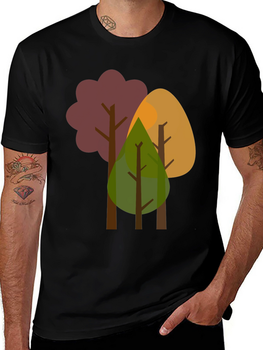 Abstract Trees Graphic Tee