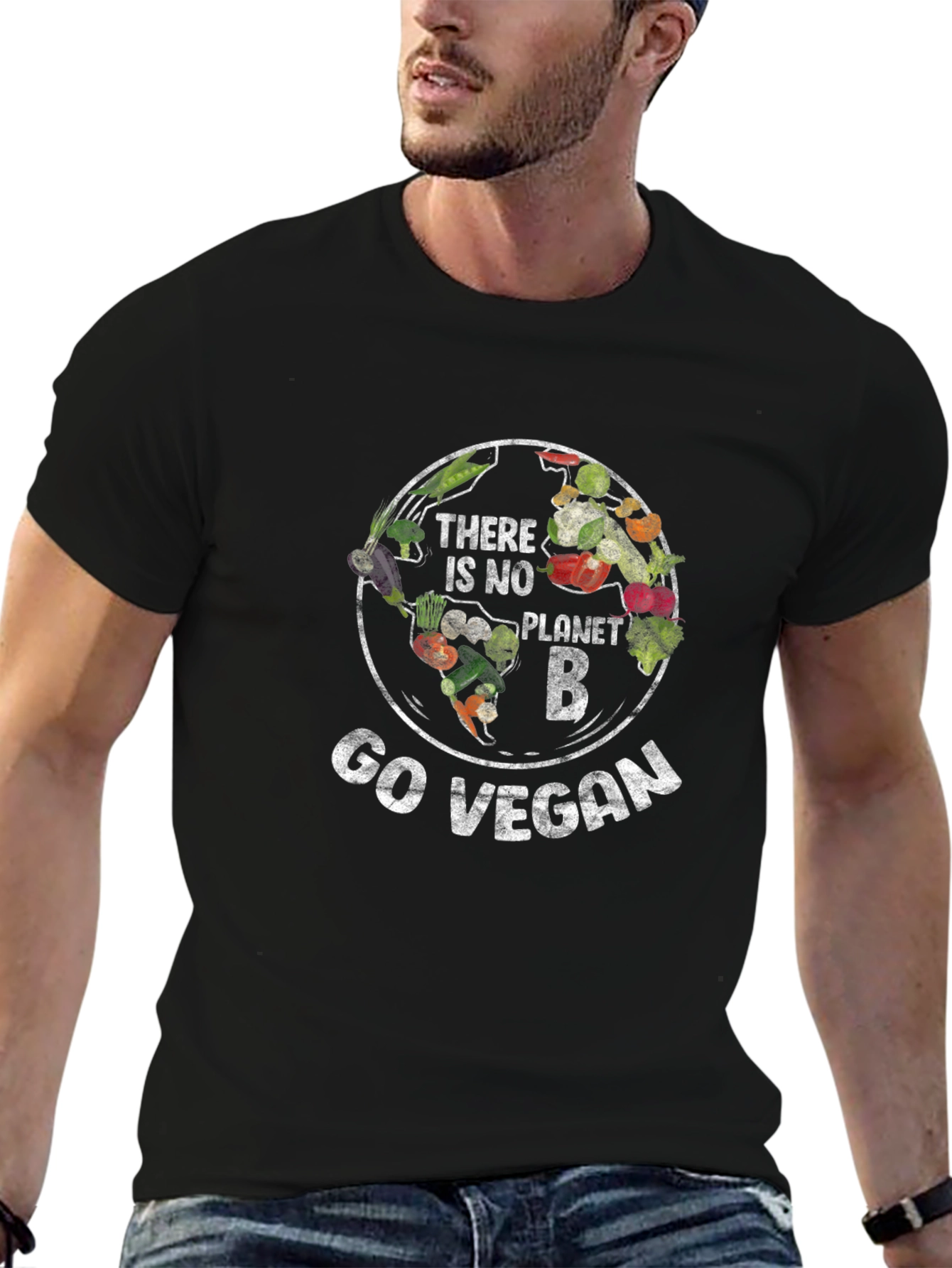 Go Vegan Planet B T-Shirt