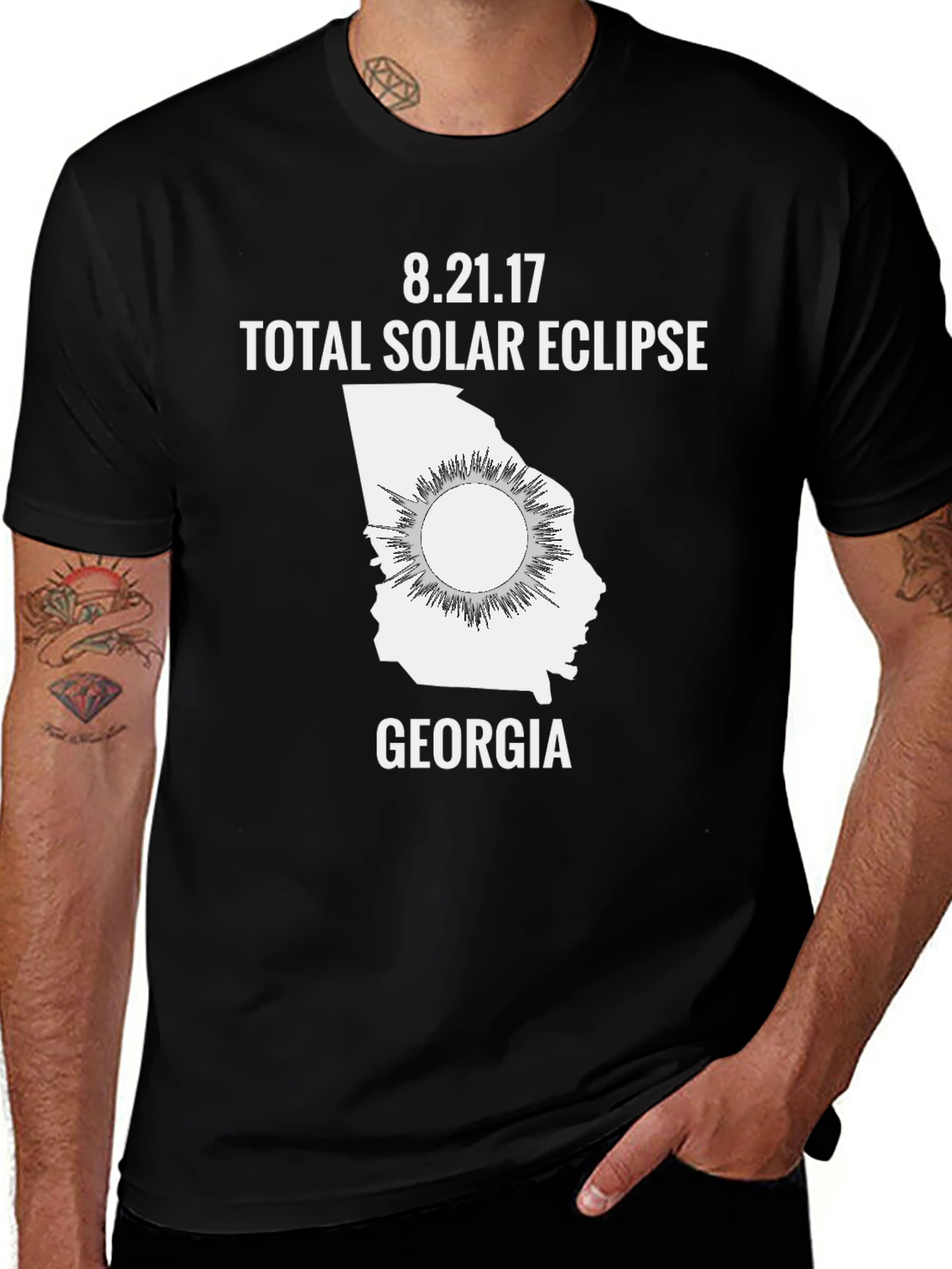 Georgia Total Solar Eclipse 2017 T-Shirt