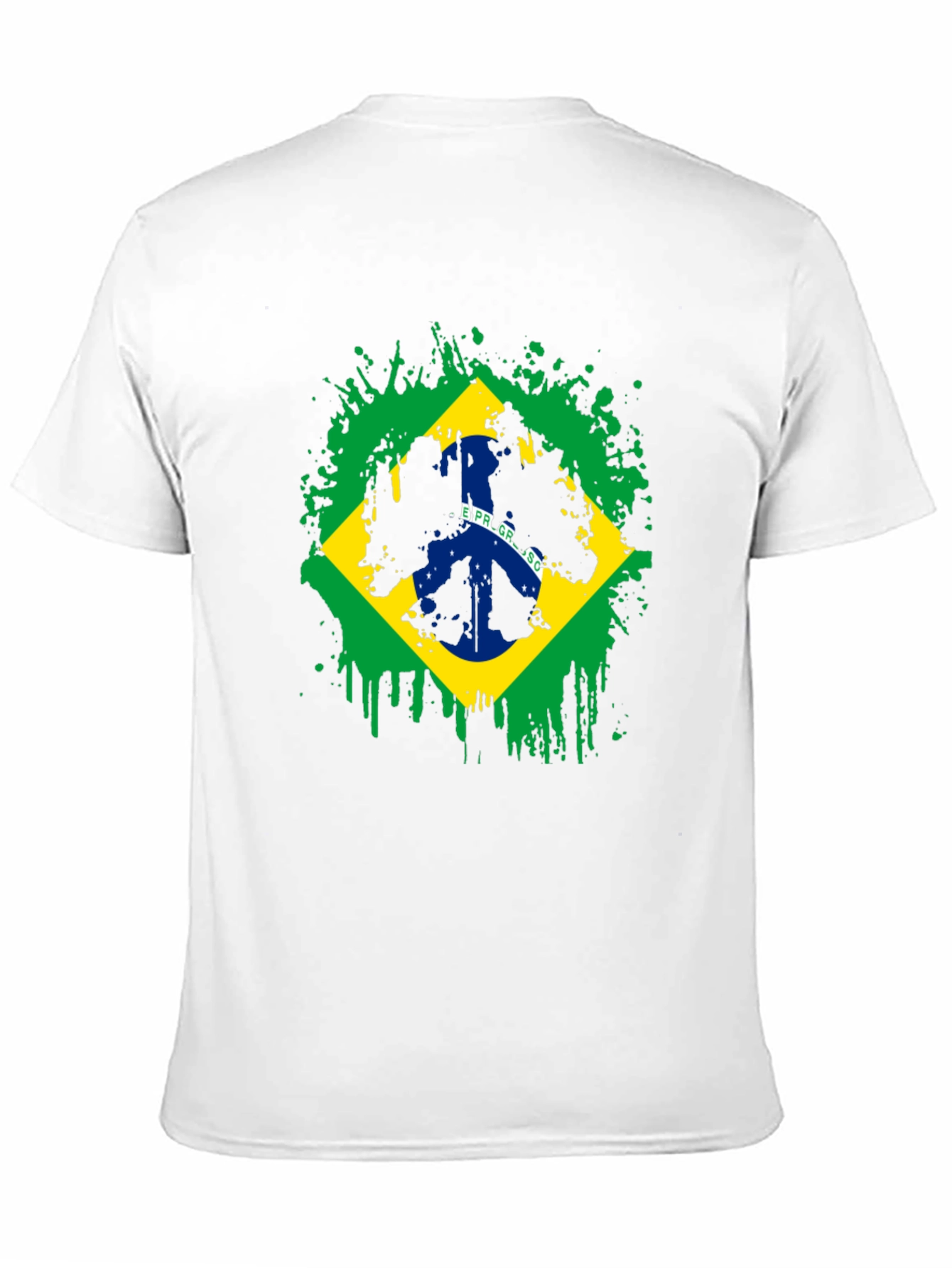 Brazil Flag Graphic T-Shirt