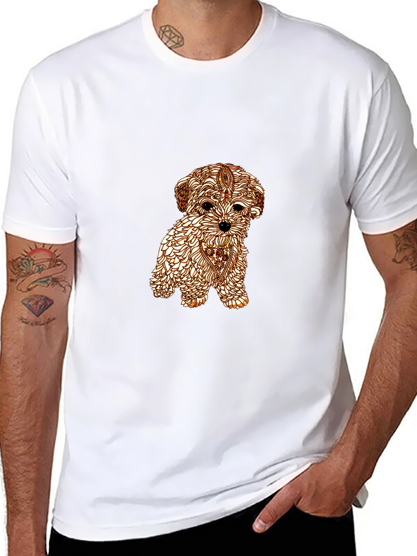 Dog Graphic Tee - Stylish & Unique Design