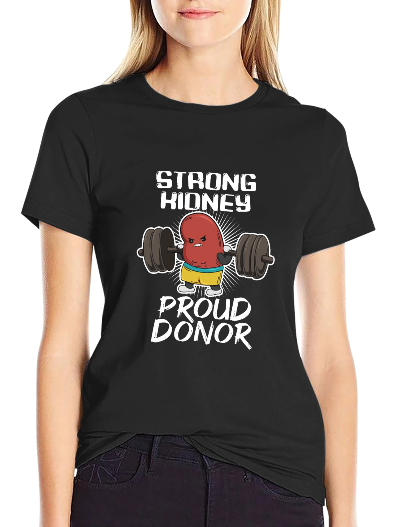 Strong Kidney Proud Donor Graphic T-Shirt