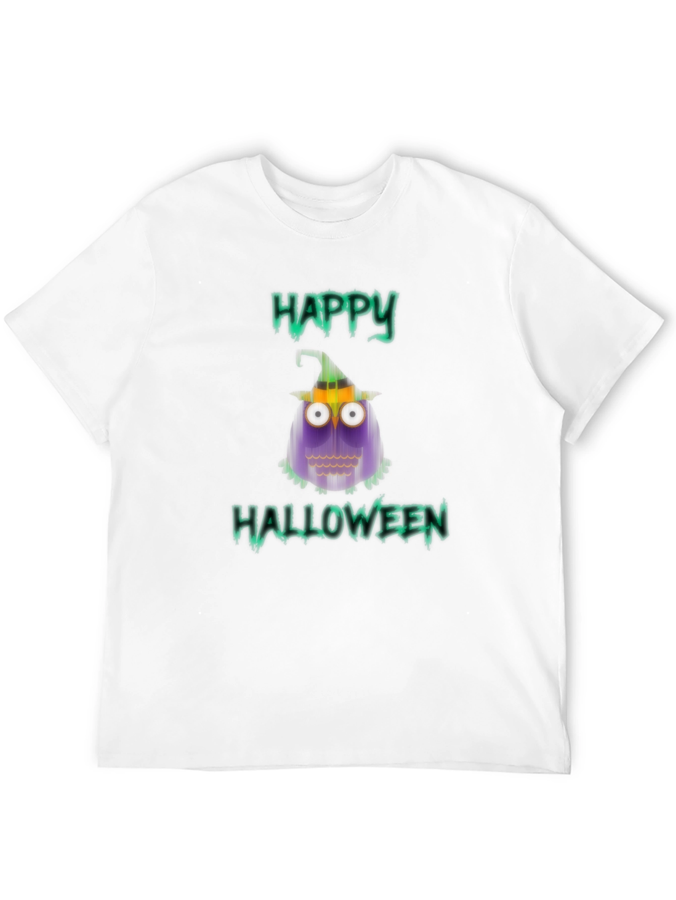 Happy Halloween Owl T-Shirt - Spooky Season Tee