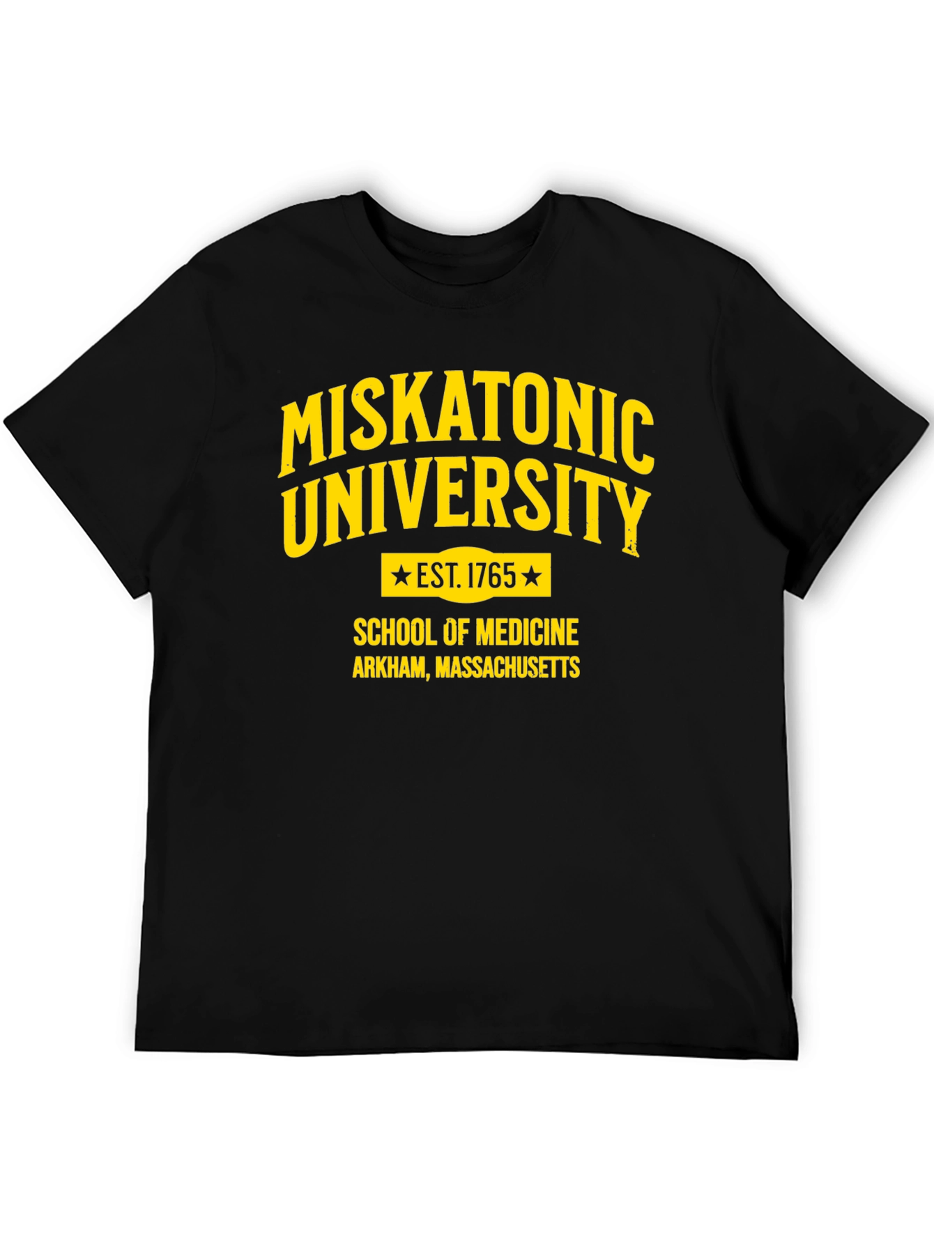 Miskatonic University Black T-Shirt