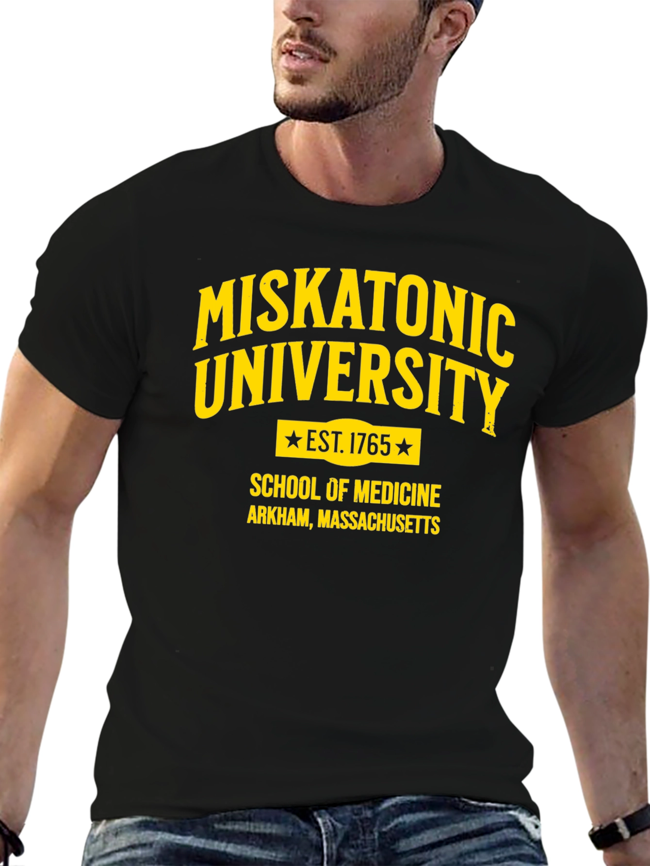 Miskatonic University Black T-Shirt