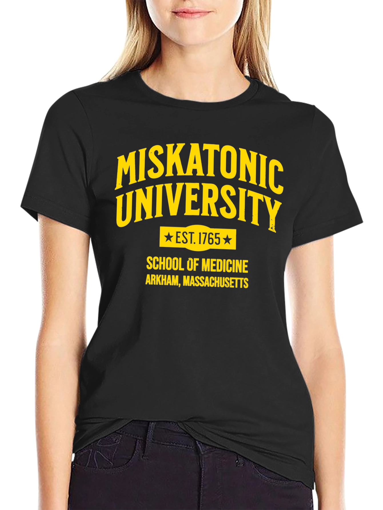 Miskatonic University Black T-Shirt
