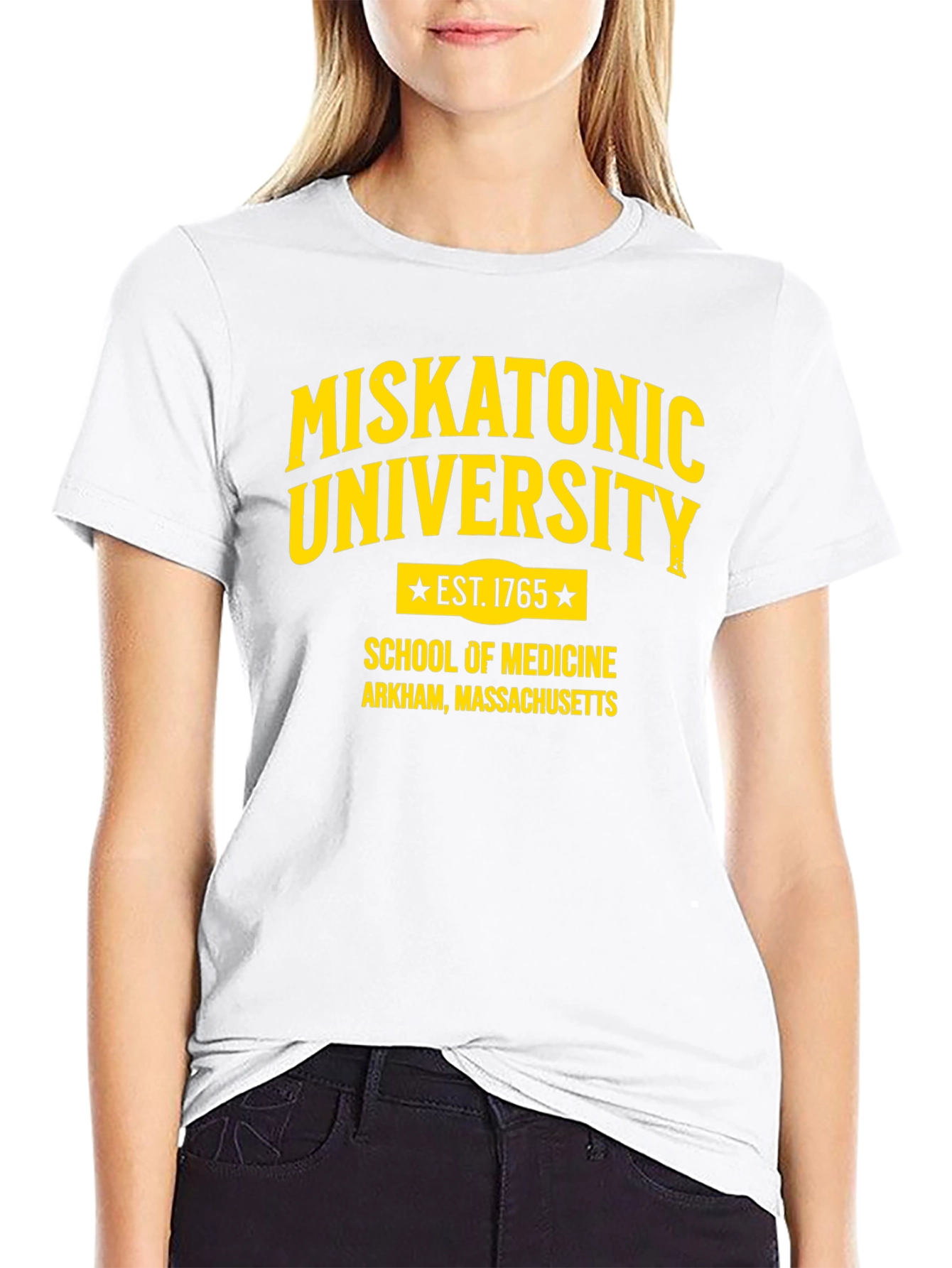 Miskatonic University Black T-Shirt