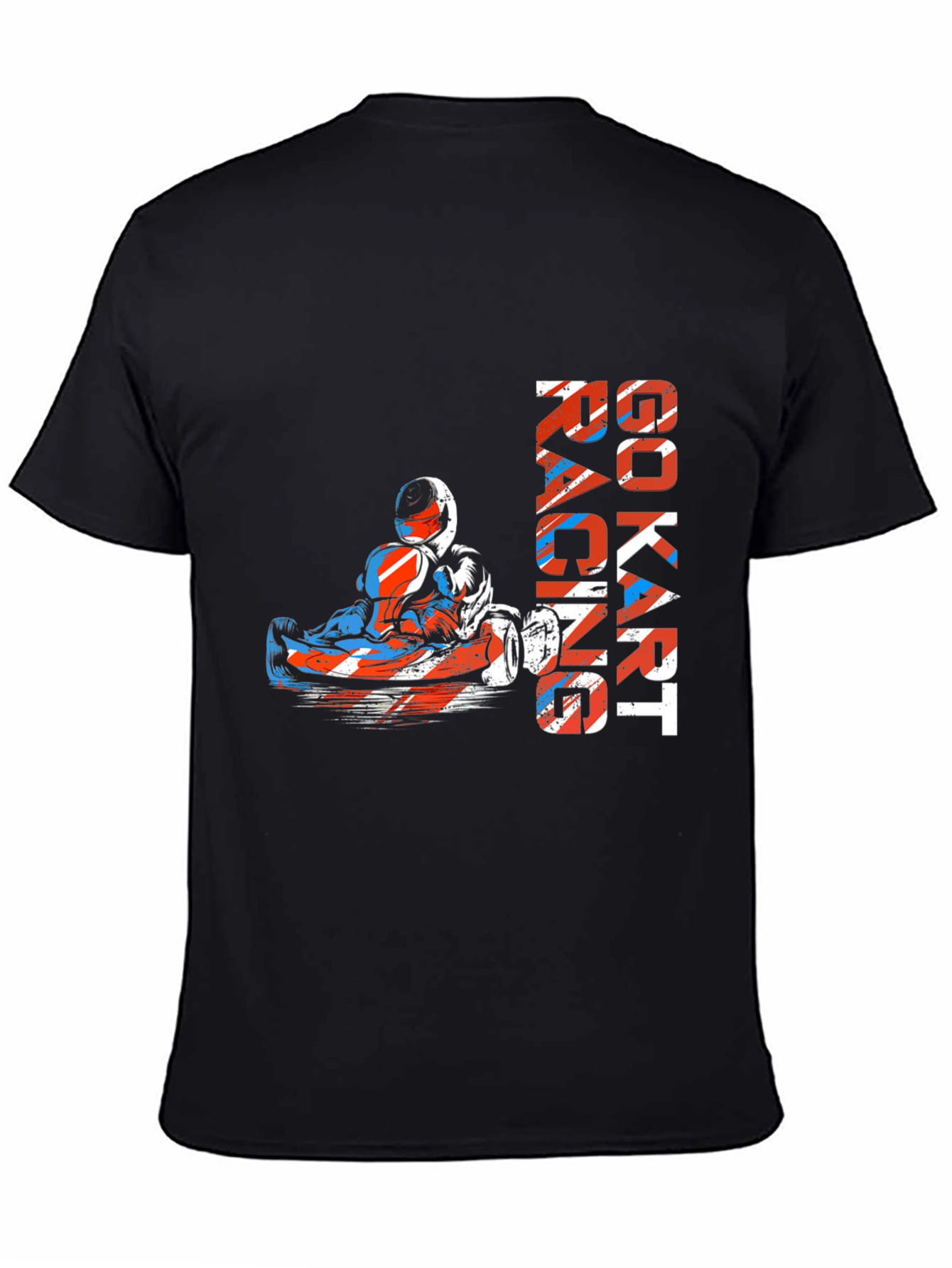 Go Kart Racing Graphic Tee - Black