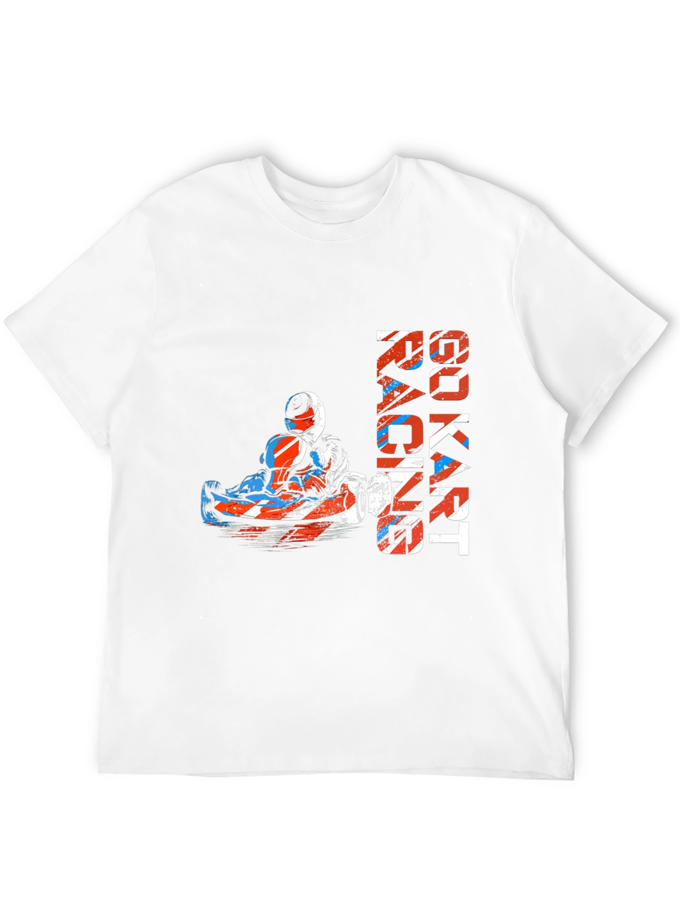 Go Kart Racing Graphic Tee - Black