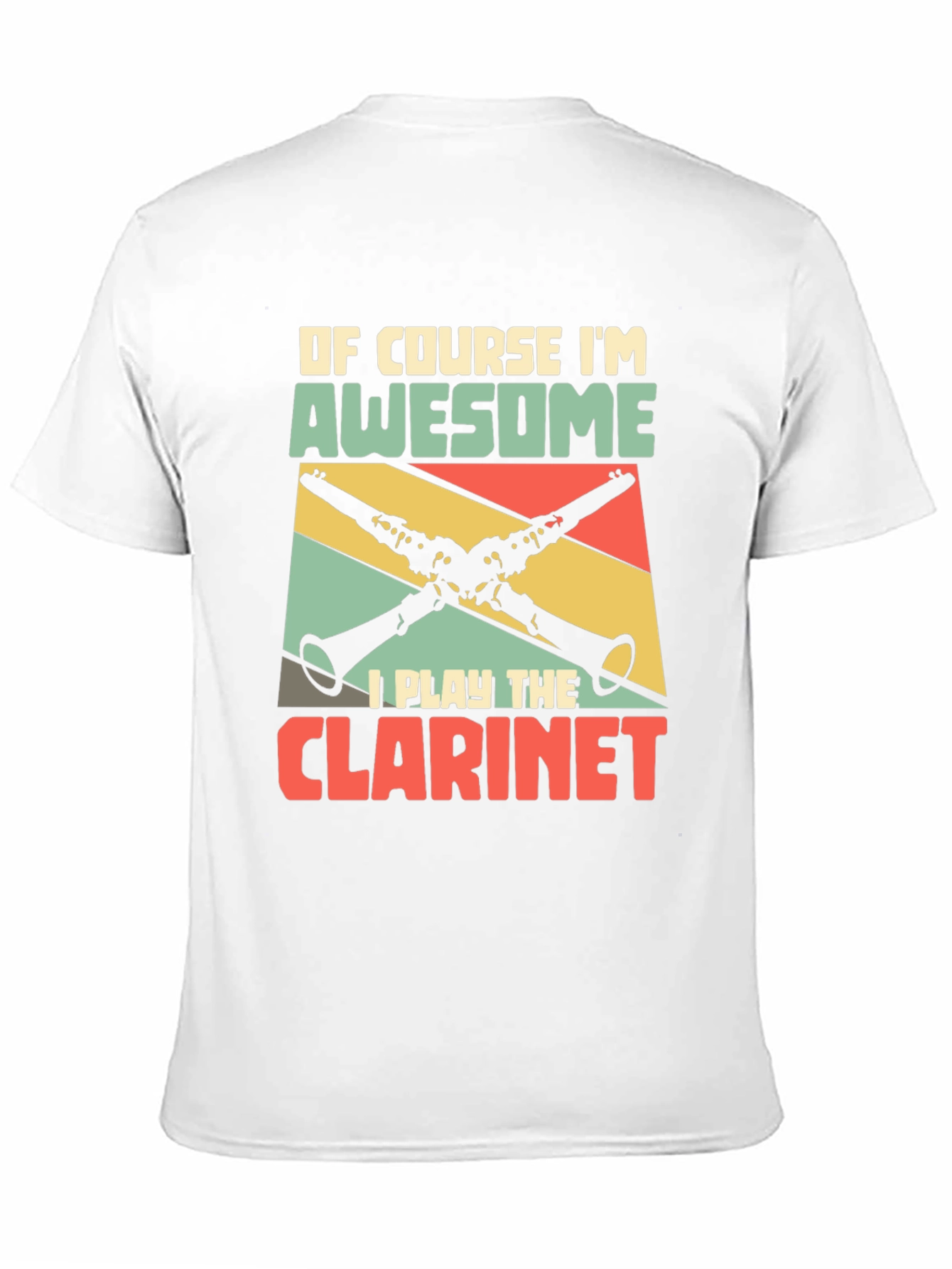 Awesome Clarinet Player T-Shirt - Musician Gift