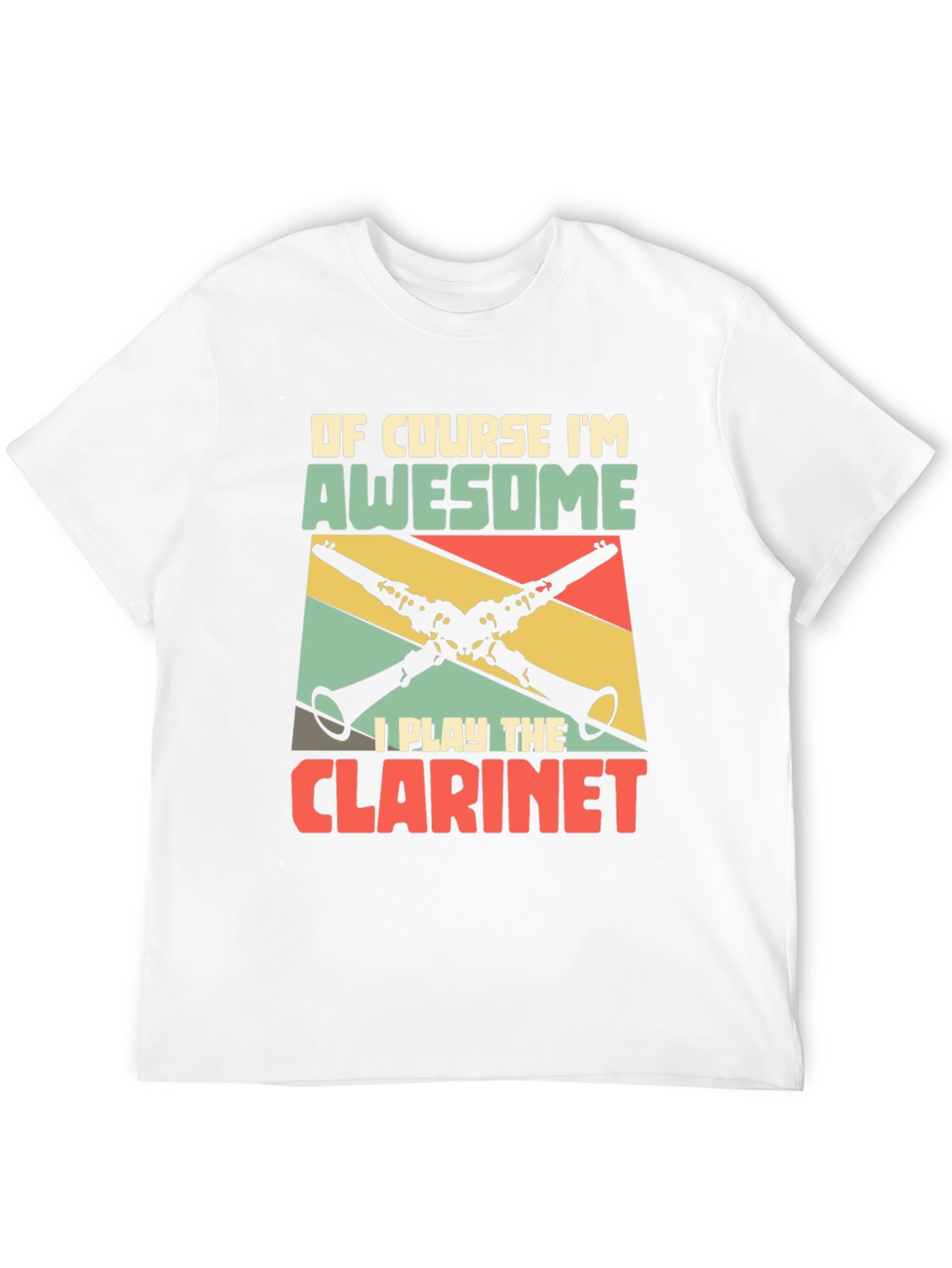 Awesome Clarinet Player T-Shirt - Musician Gift