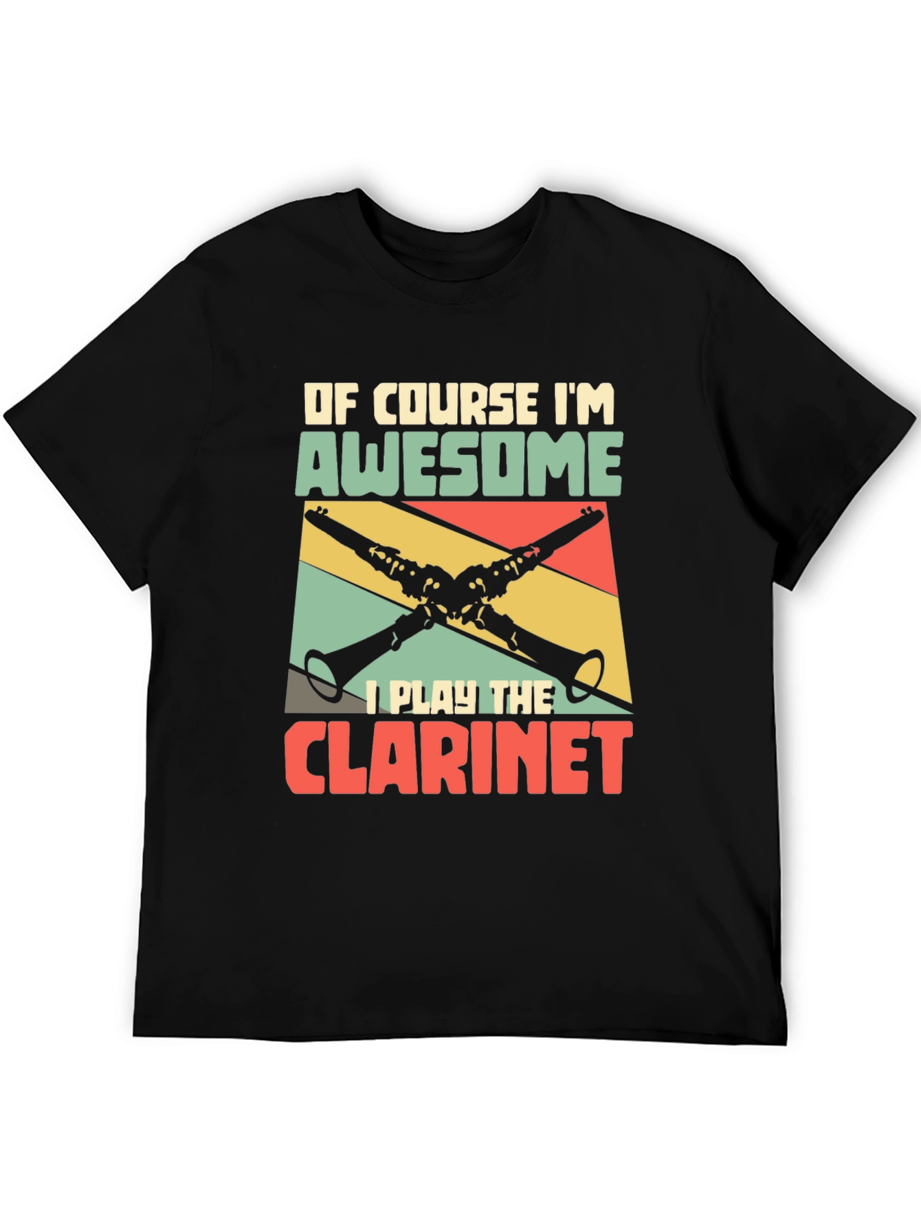 Awesome Clarinet Player T-Shirt - Musician Gift