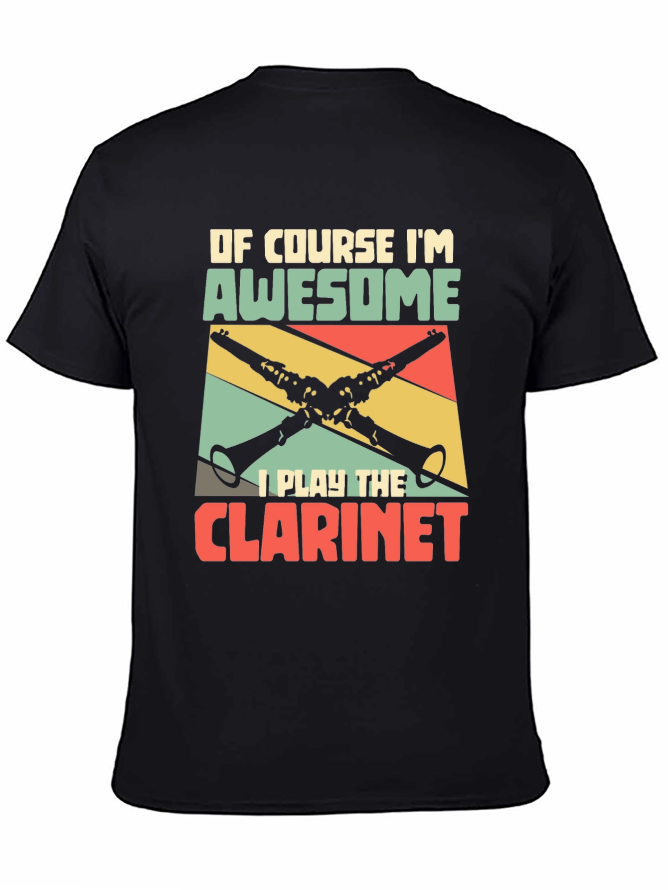 Awesome Clarinet Player T-Shirt - Musician Gift