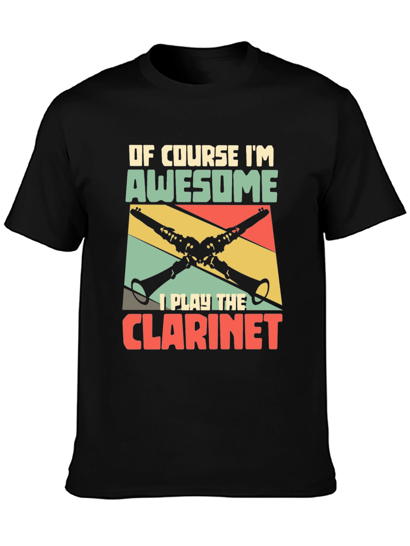 Awesome Clarinet Player T-Shirt - Musician Gift