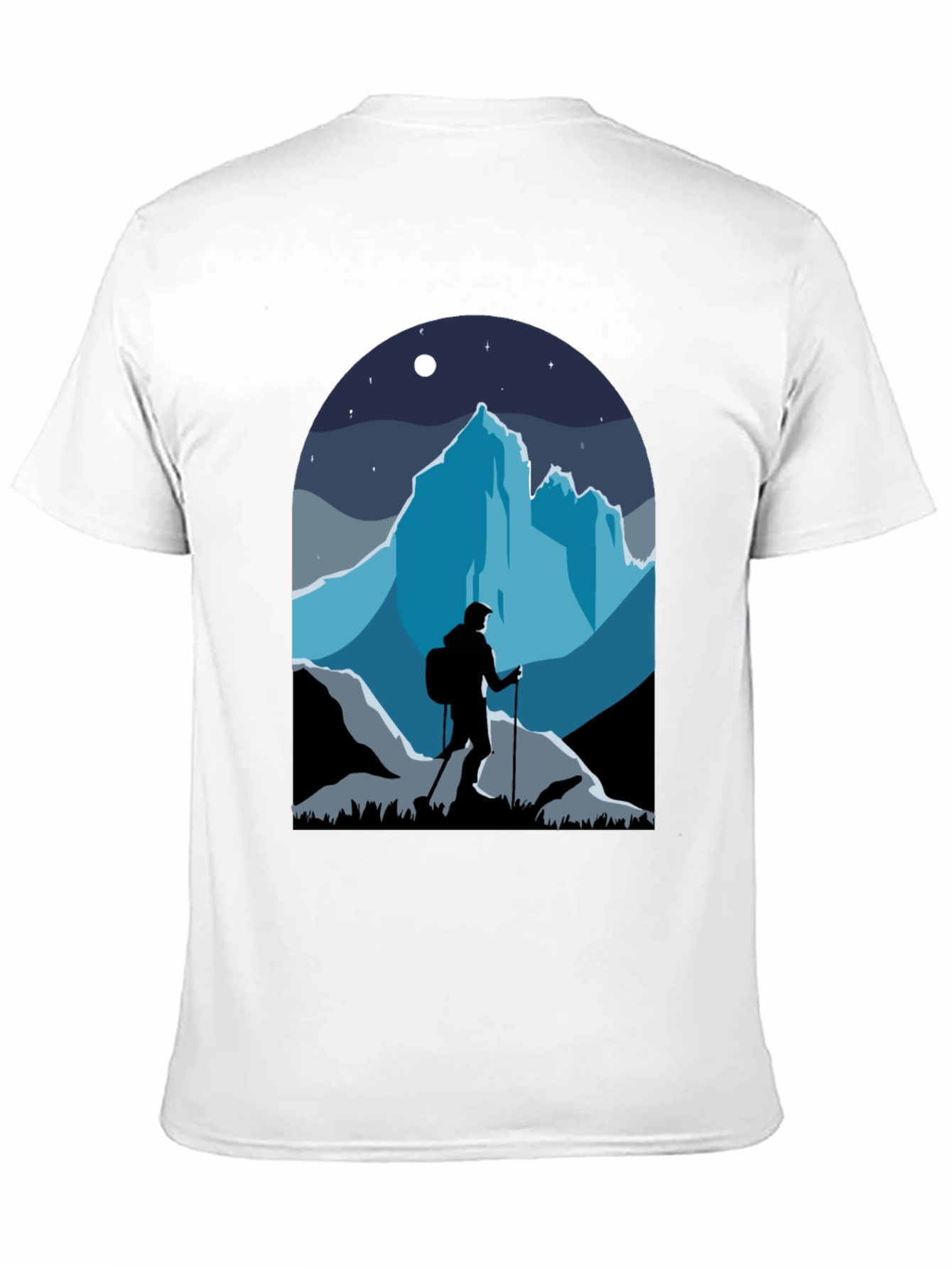 Mountains Hiker Graphic Tee - Adventure Awaits