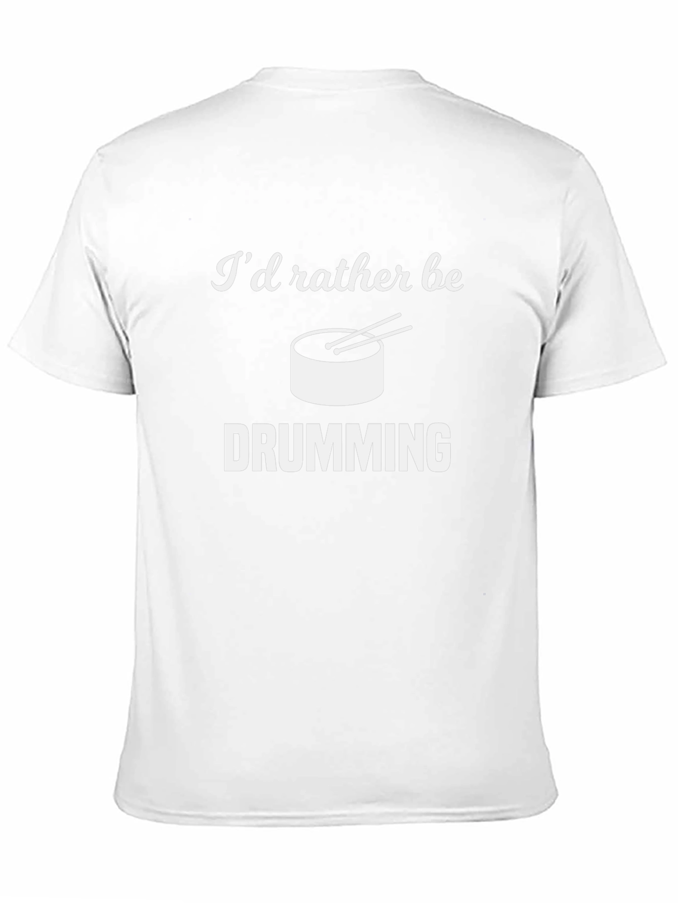 Id Rather Be Drumming T-Shirt