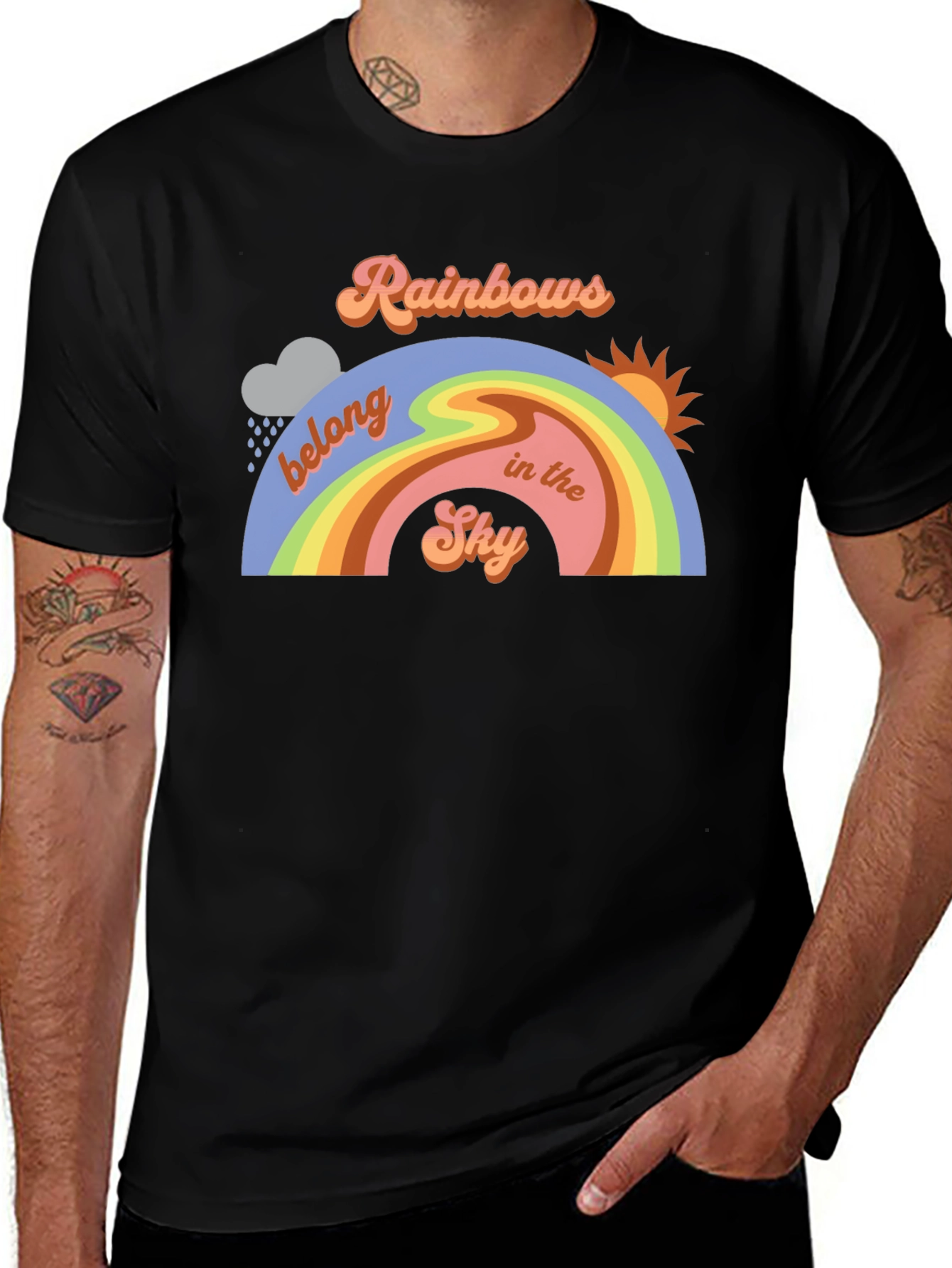 Rainbows Belong in the Sky T-Shirt