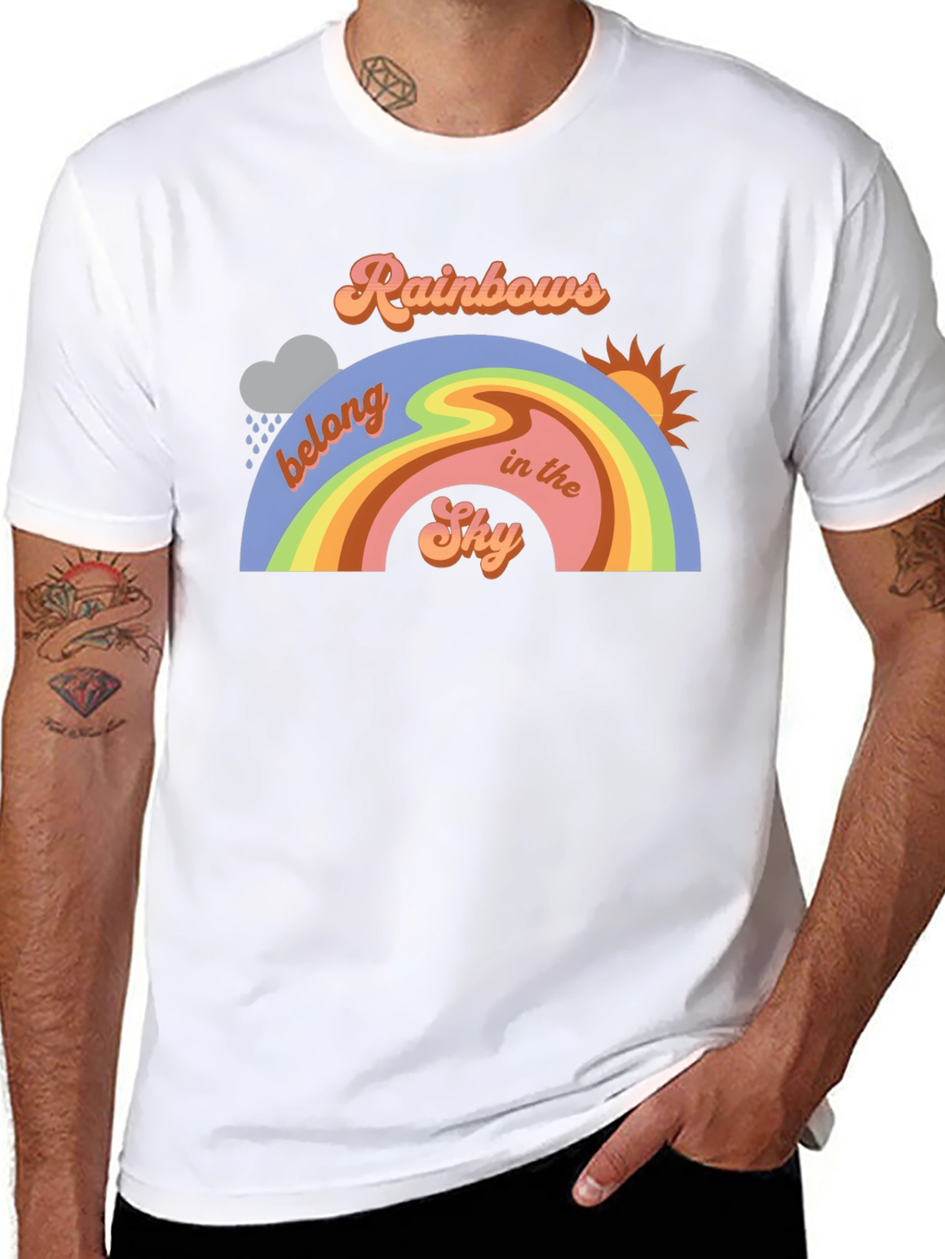 Rainbows Belong in the Sky T-Shirt