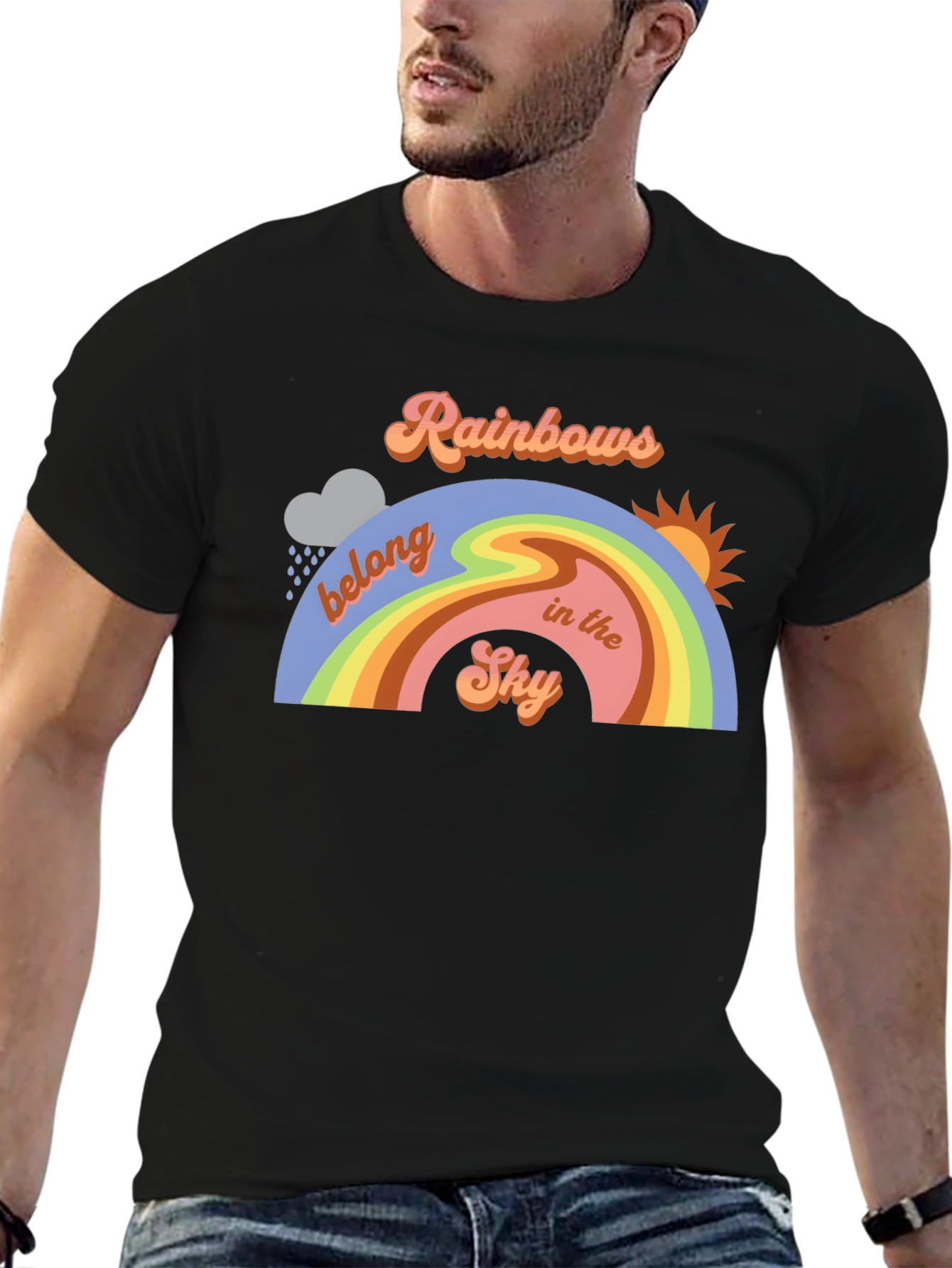 Rainbows Belong in the Sky T-Shirt