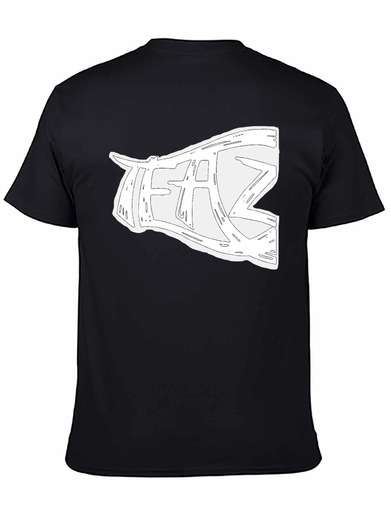 Cool Graphic Tee - Black Casual T-Shirt