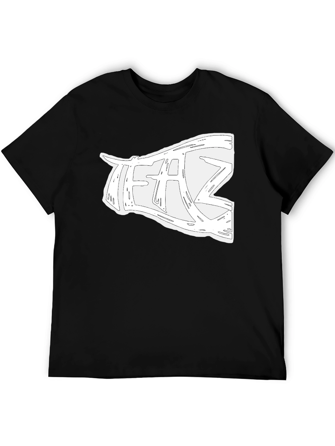 Cool Graphic Tee - Black Casual T-Shirt