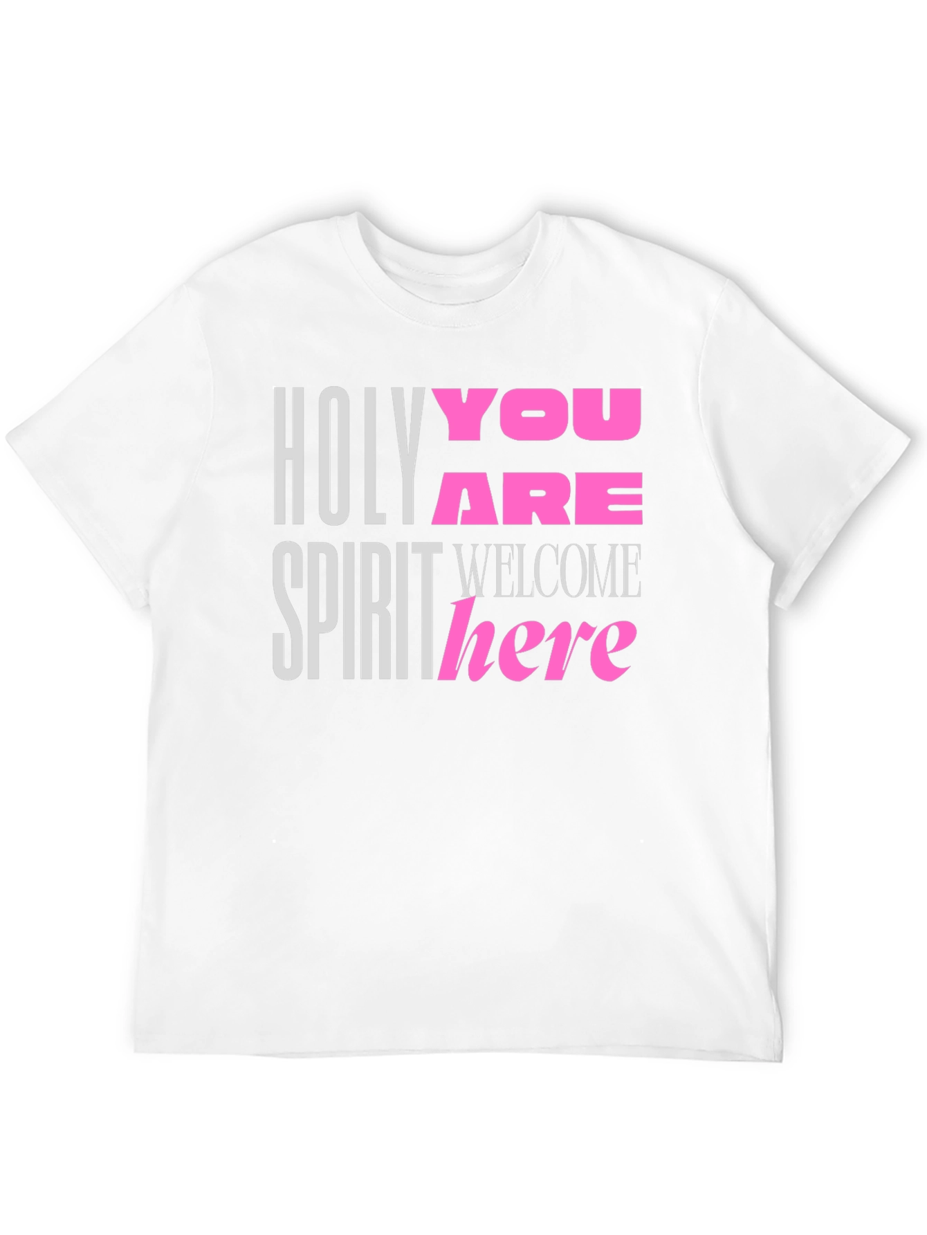 Holy Spirit Welcome Here Graphic Tee