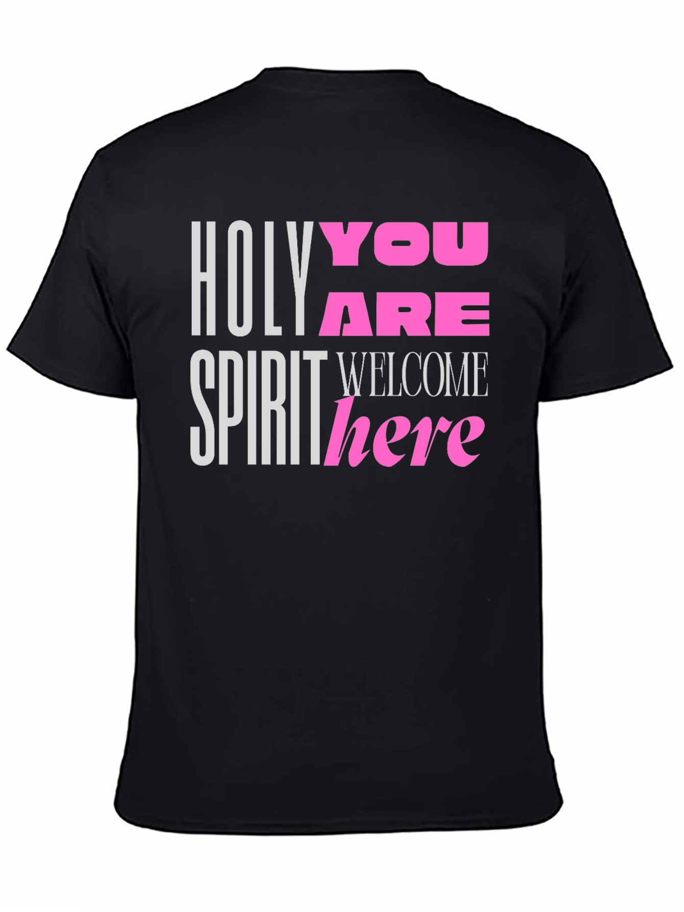 Holy Spirit Welcome Here Graphic Tee