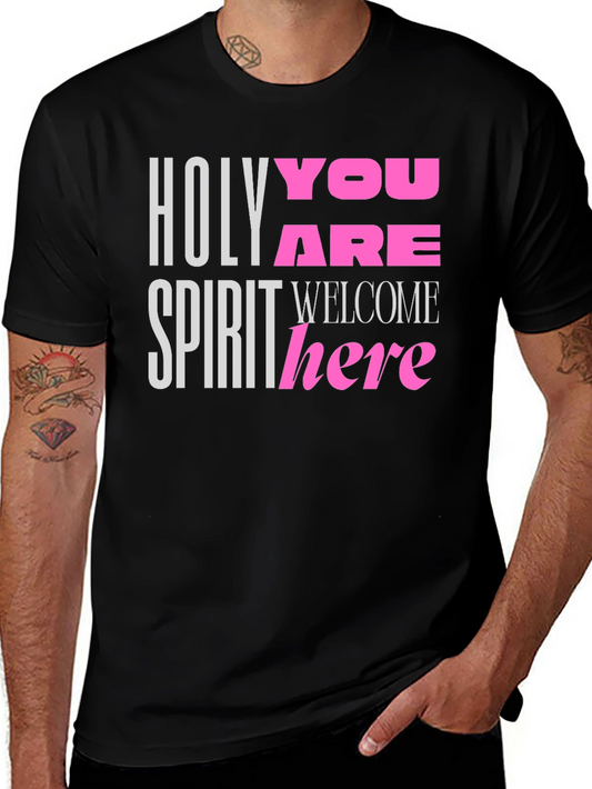 Holy Spirit Welcome Here Graphic Tee