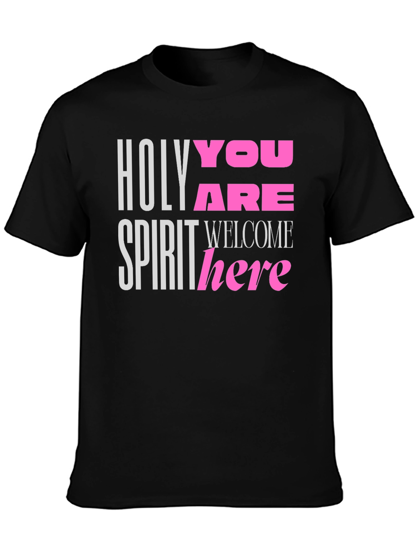 Holy Spirit Welcome Here Graphic Tee