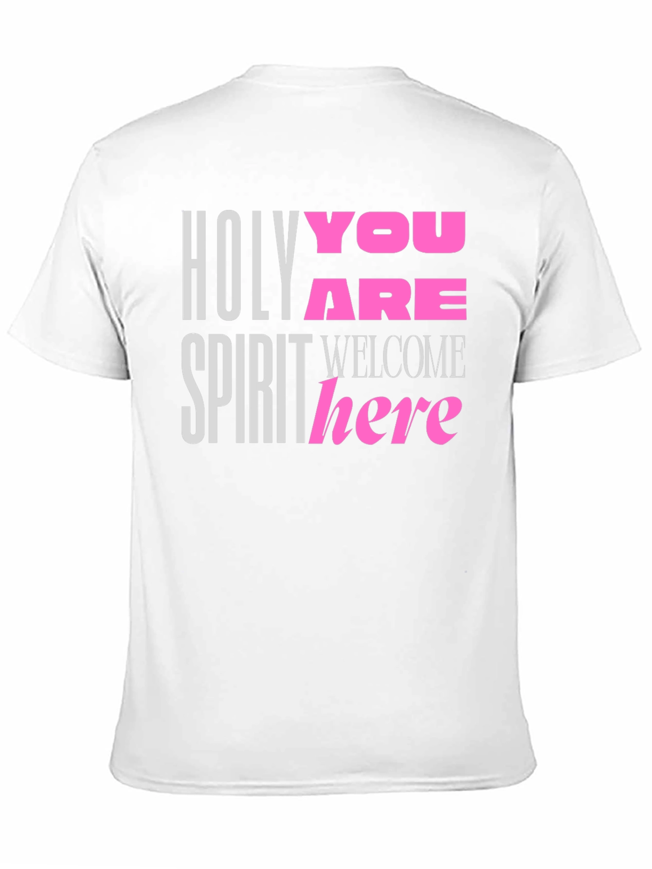 Holy Spirit Welcome Here Graphic Tee