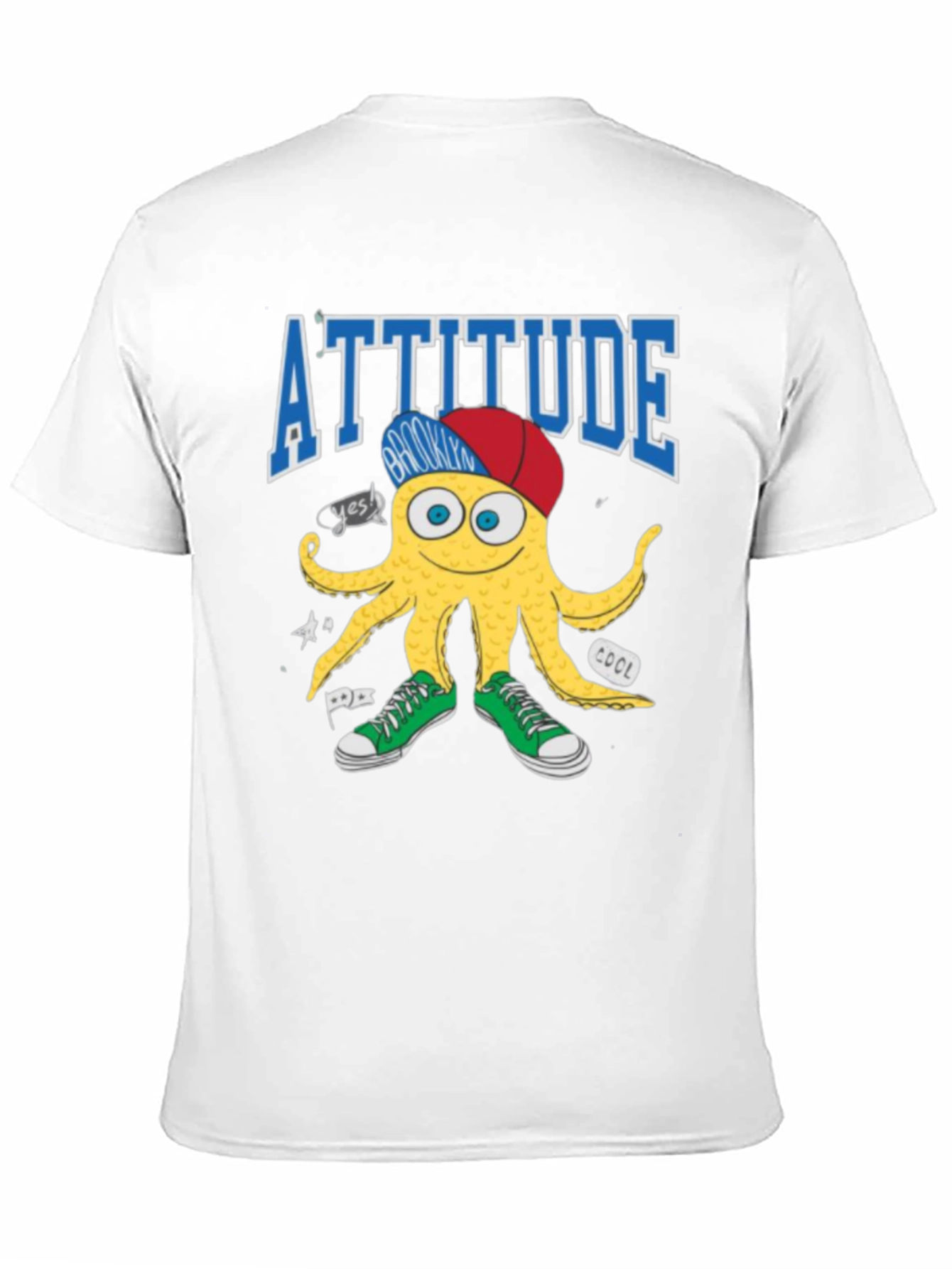 Attitude Brooklyn Octopus Graphic Tee
